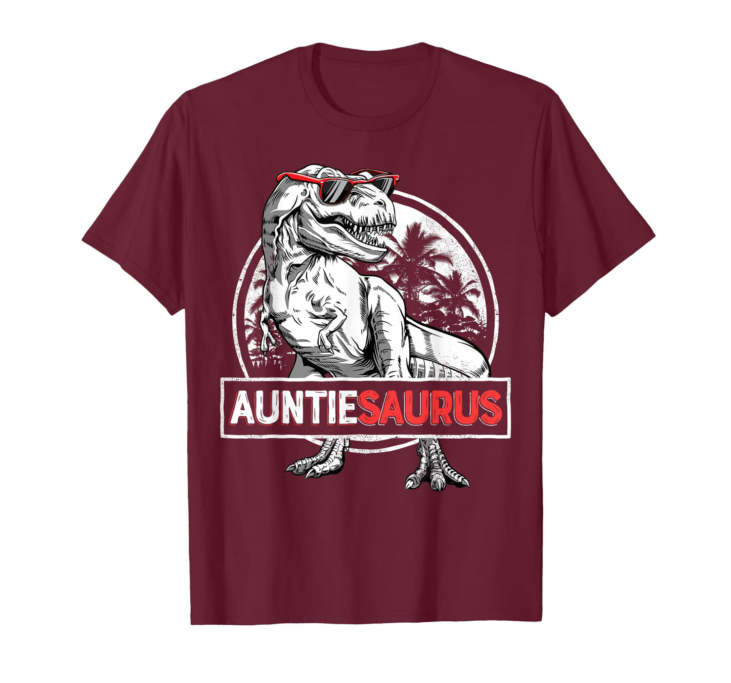 Auntiesaurus T rex Dinosaur Auntie Saurus Family Matching T-Shirt