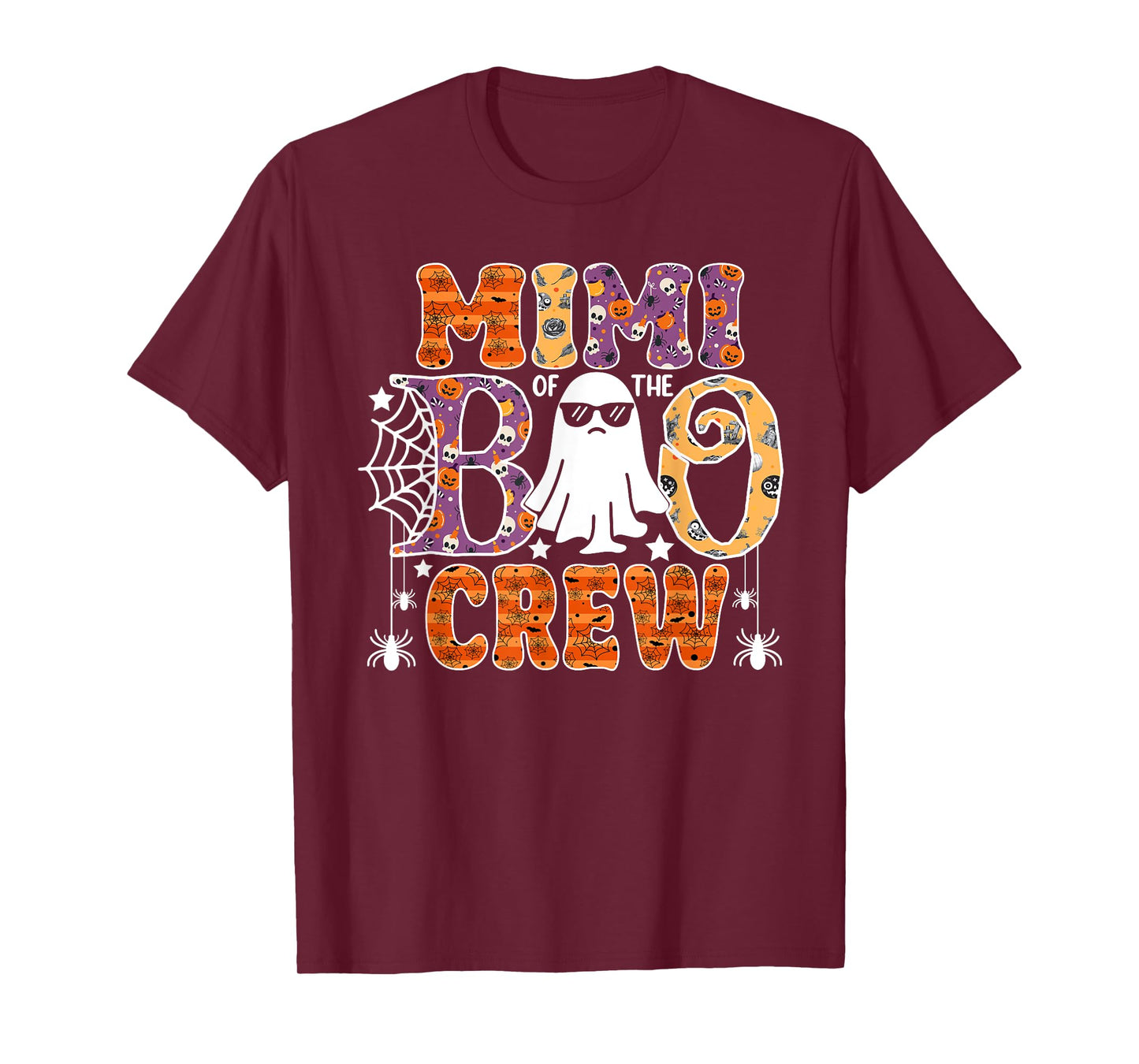 Mimi Of The Boo Crew Funny Halloween Family Matching T-Shirt