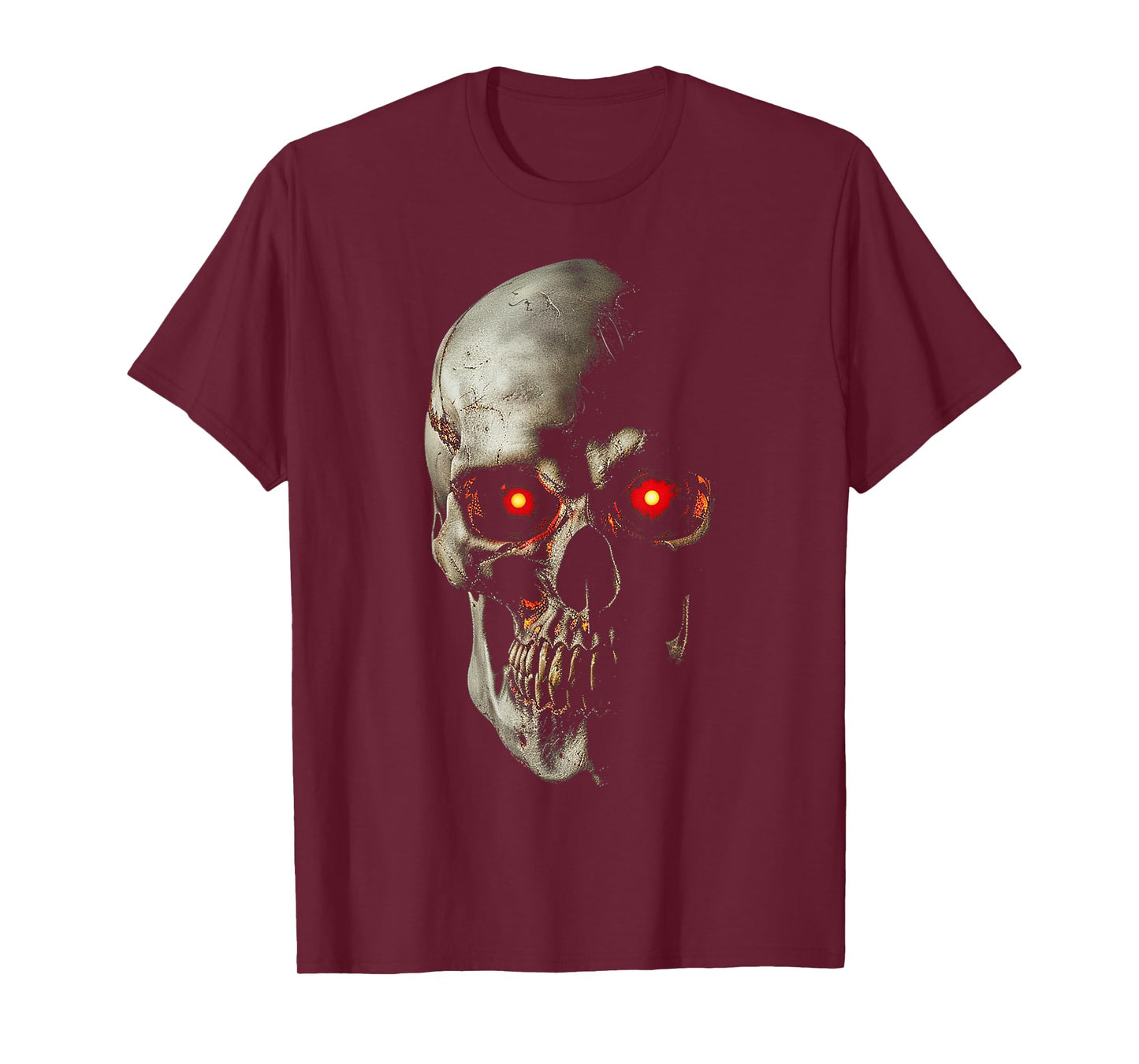Skull Costume Halloween Spooky Art Skull T-Shirt