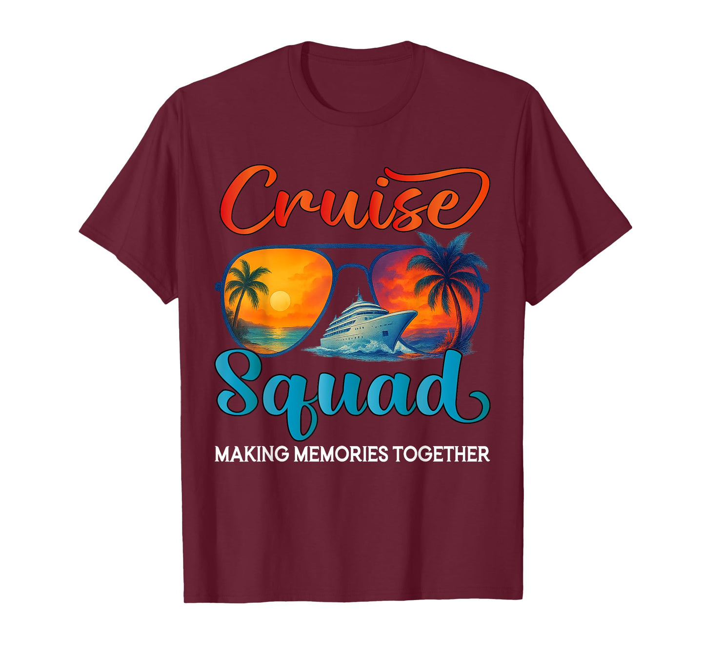 Cruise Squad 2025 Friends Family Vacation Matching Group T-Shirt