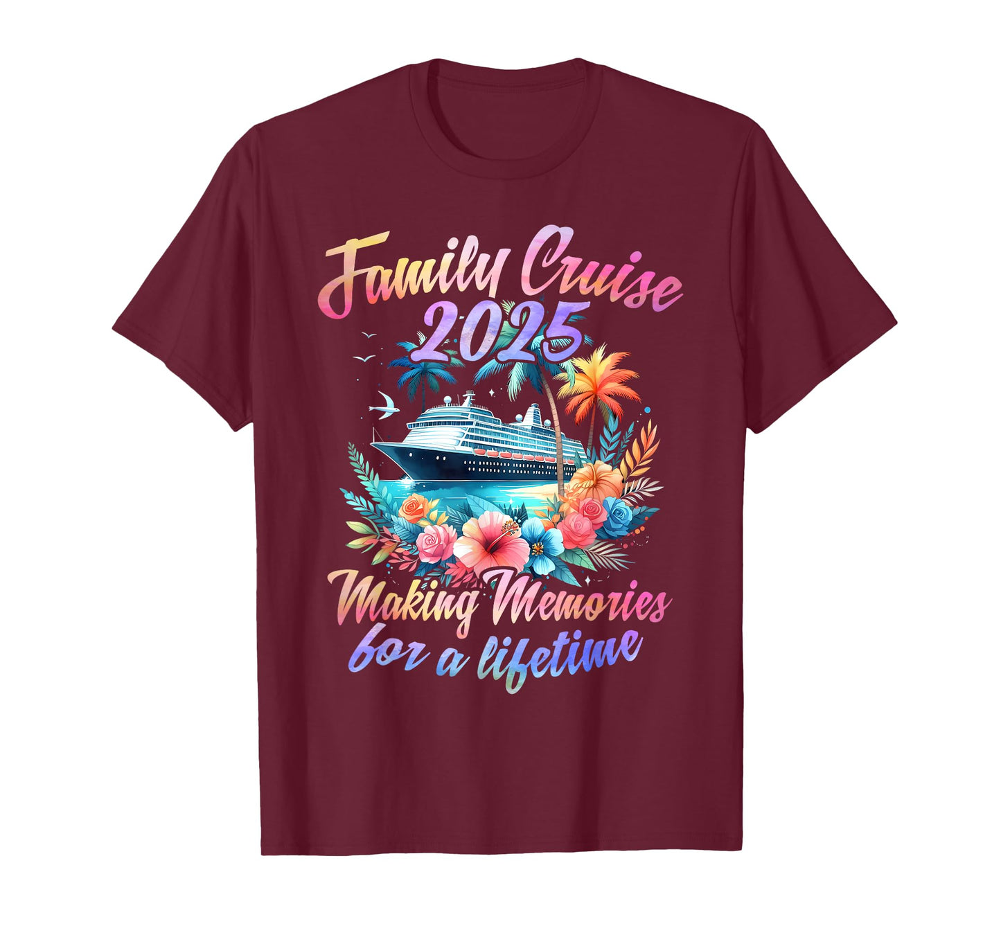Family Cruise 2025 Family Matching Cruise Vacation Party T-Shirt