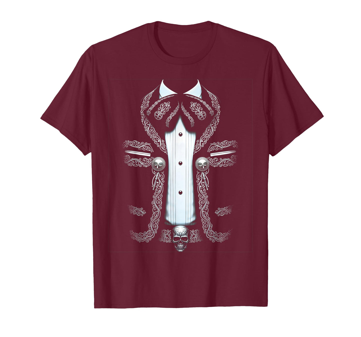 Mexican Mariachi Costume Funny Mexican Charro T-Shirt