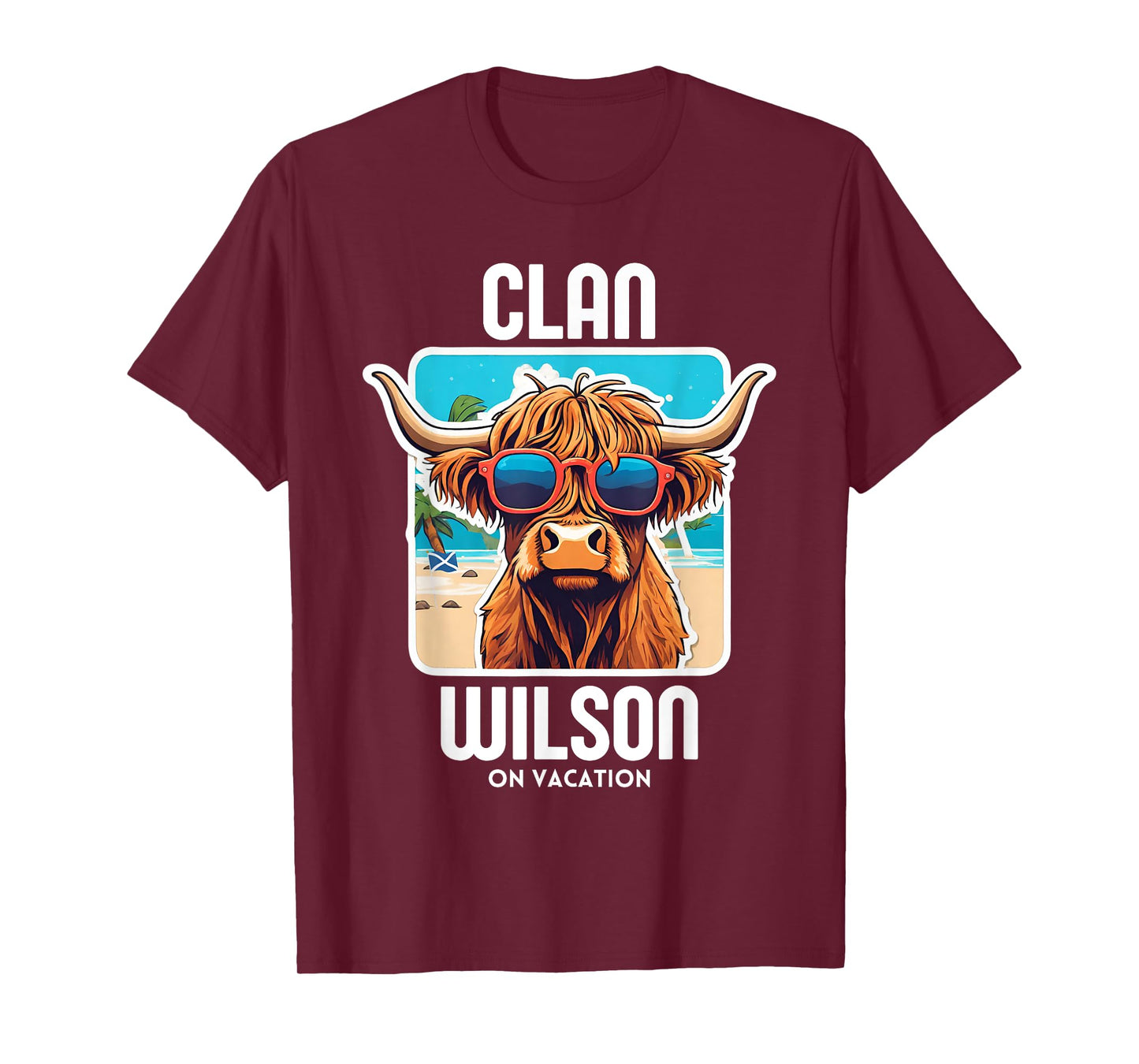 Wilson Clan Vacation Scottish Family Name Party T-Shirt