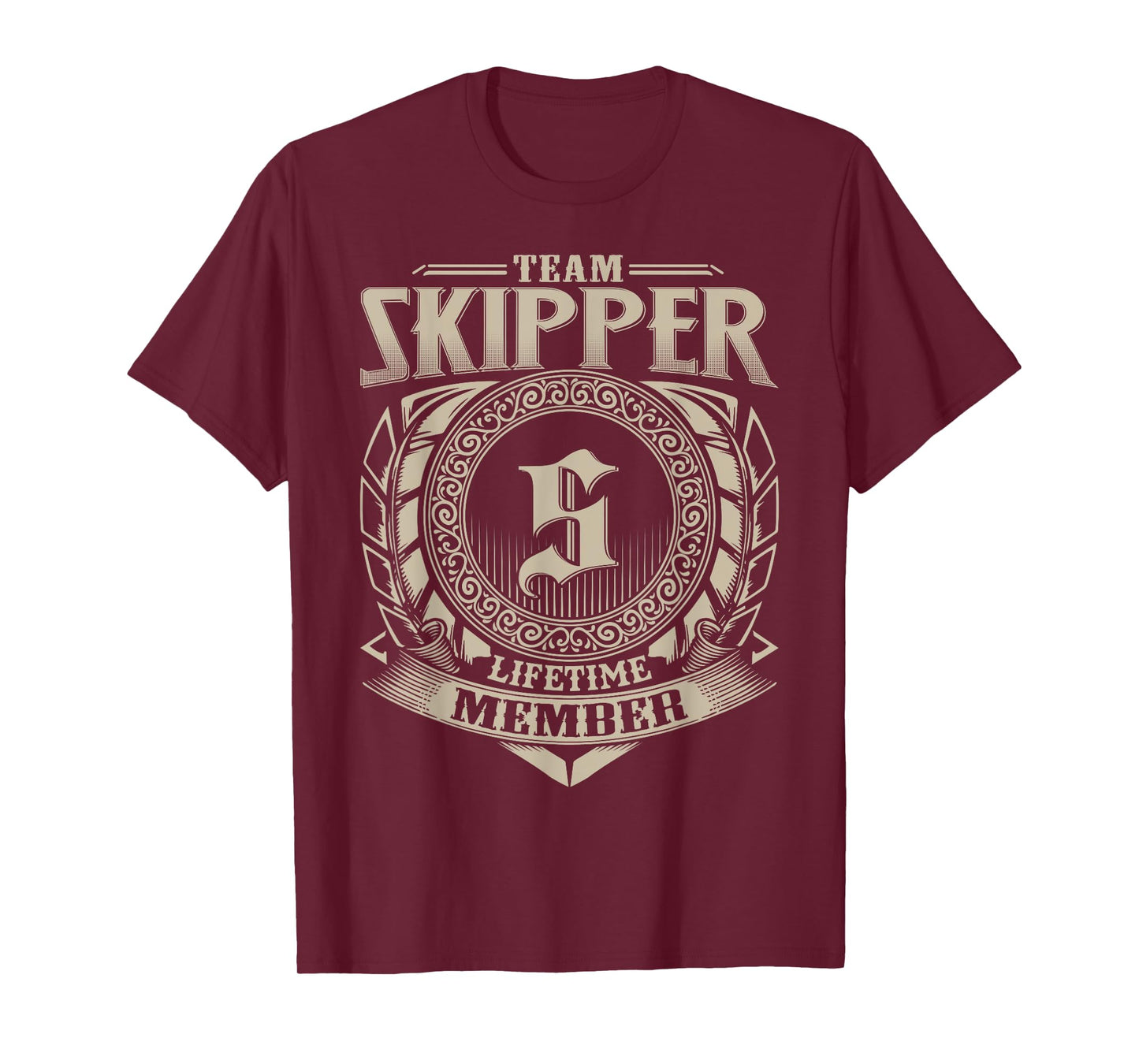 Team SKIPPER Lifetime Member SKIPPER Family Name Vintage T-Shirt