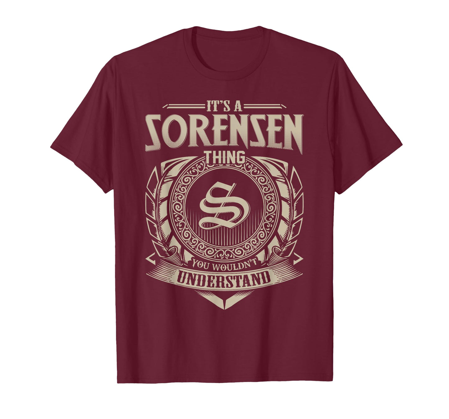 It's A SORENSEN Thing You Wouldn't Understand Name Vintage T-Shirt