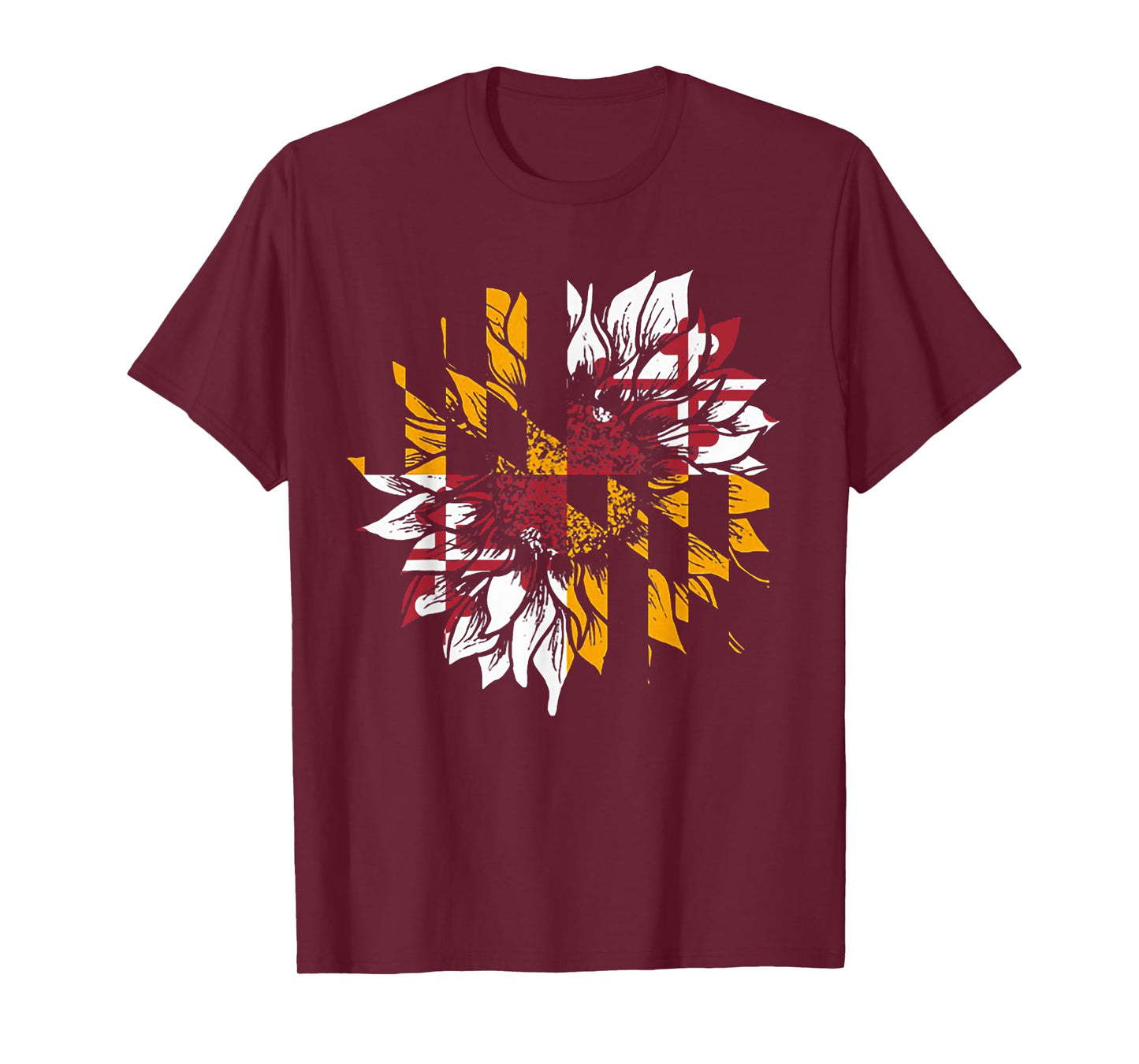 Sunflower Maryland flag T-Shirt