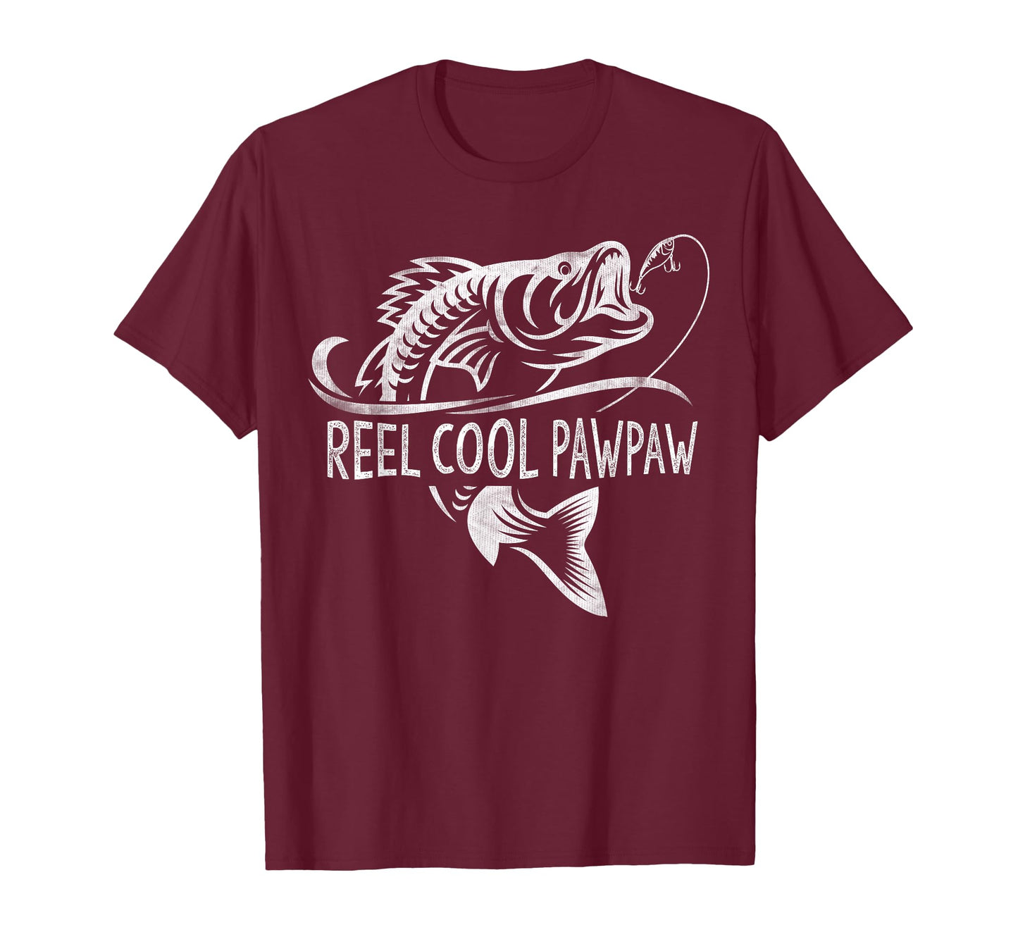 Reel Cool Pawpaw Fishing Gifts Pawpaw Father's Day T-Shirt