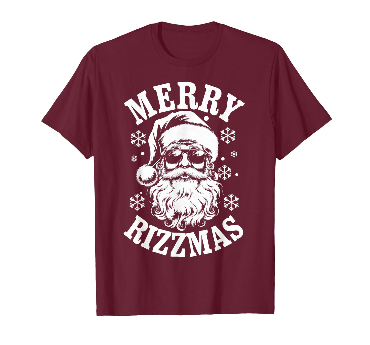 Merry Rizzmas Funny Christmas Santa Claus Happy Christmas T-Shirt