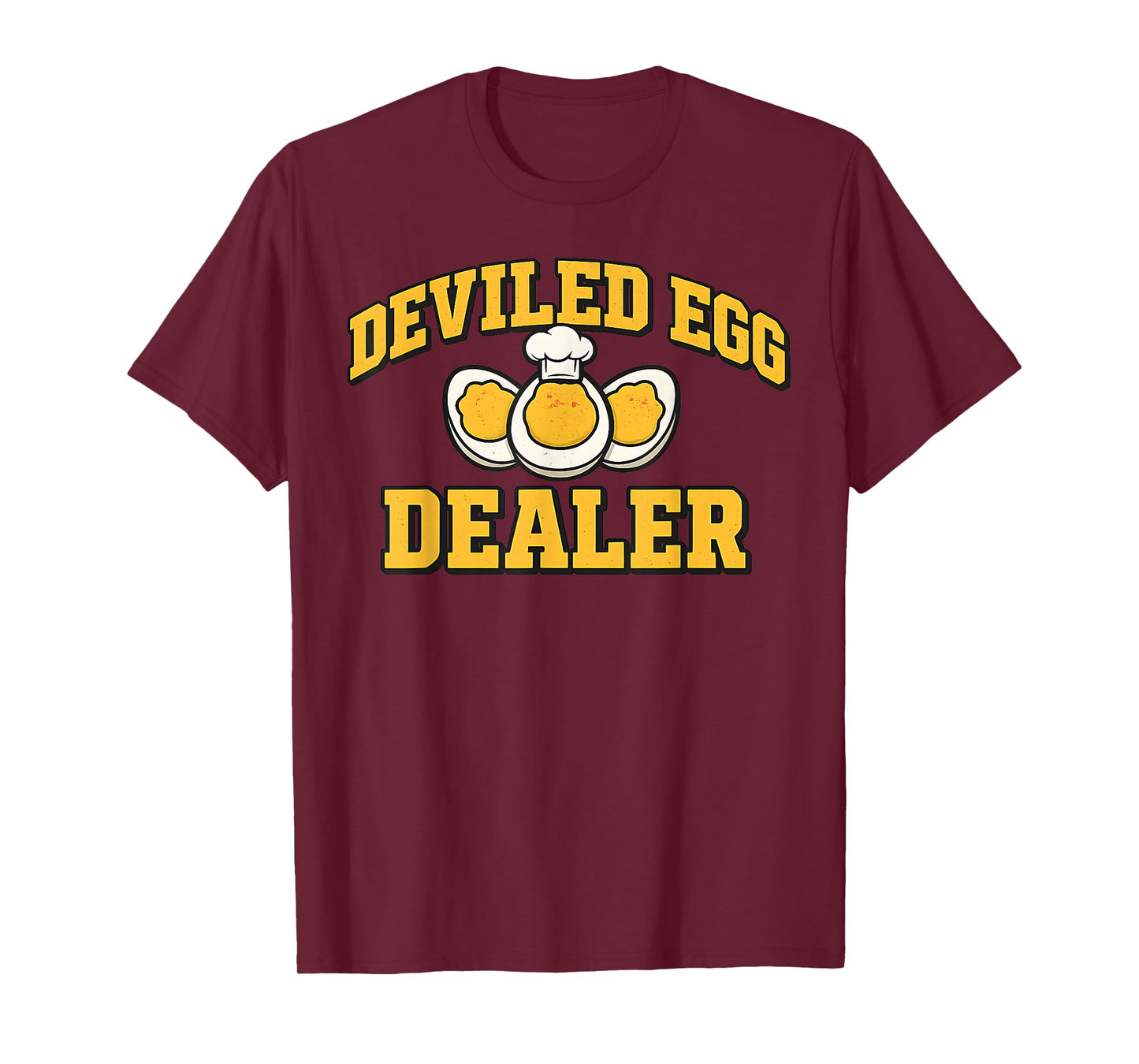 Funny Thanksgiving Fathers Day Retro Deviled Egg Dealer T-Shirt