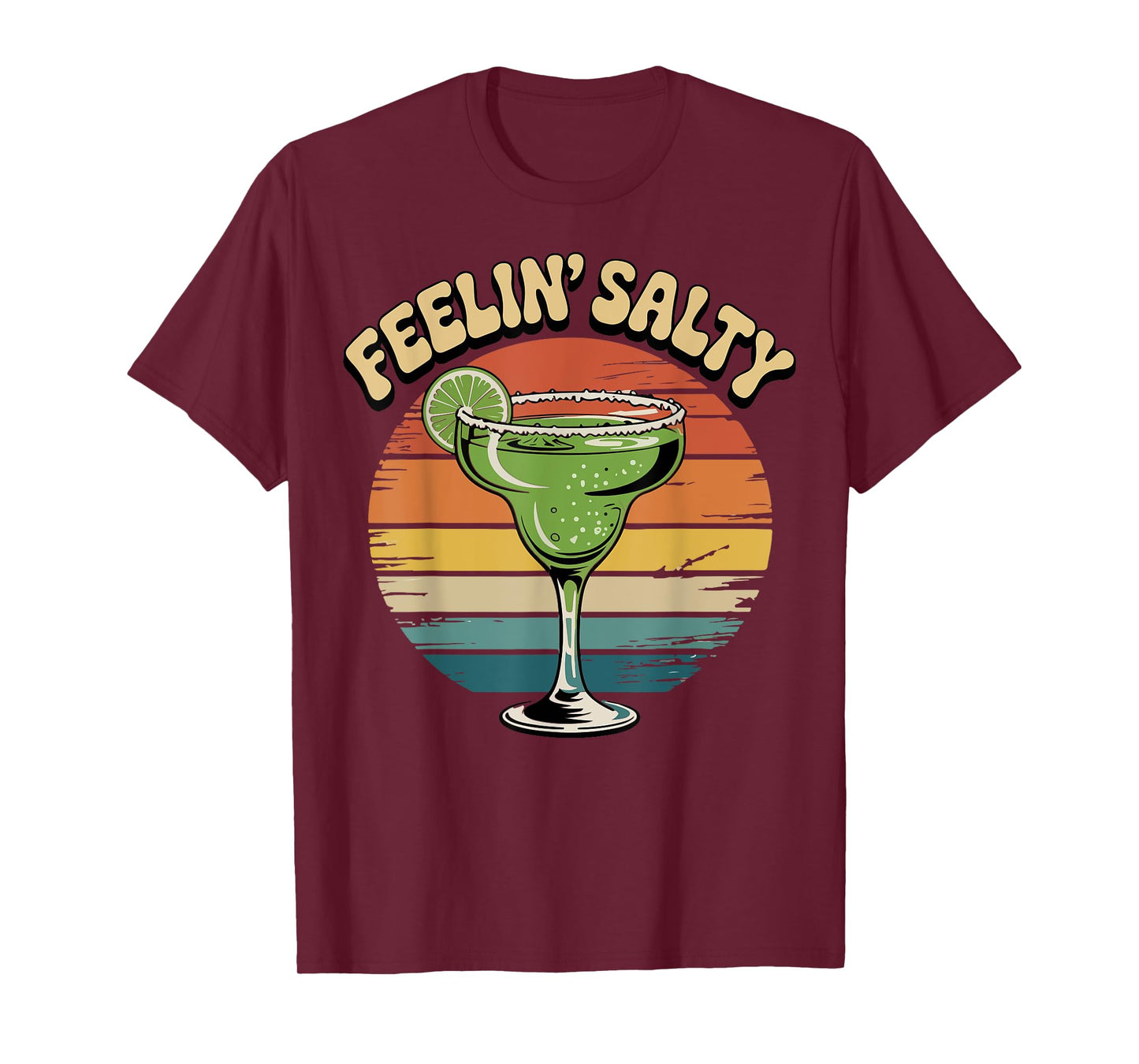 Margarita Feeling Salty Independence Day Mexican Women T-Shirt