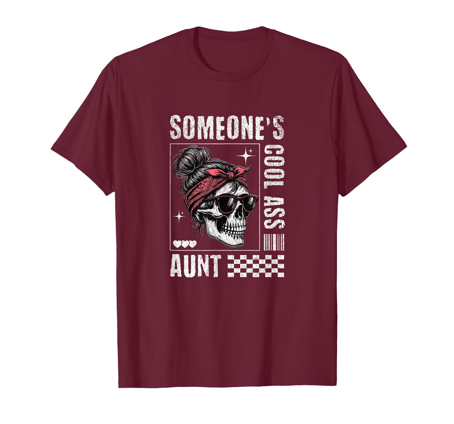 Someone's Cool Ass Aunt Funny Skeleton T-Shirt