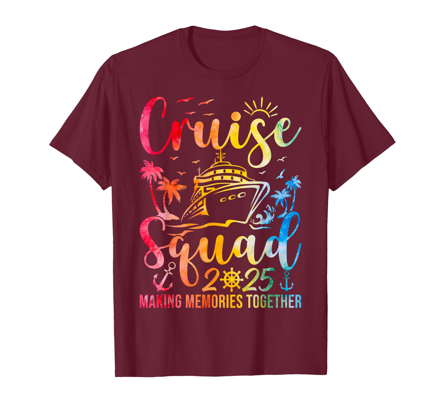 Cruise Squad 2025 Summer Vacation Matching Family Group T-Shirt