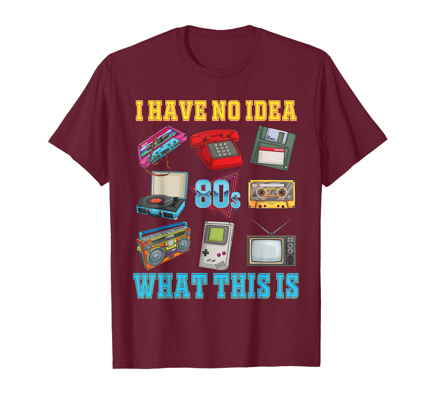 I Have No Idea What This Is Kids 70s 80s 90s theme outfit T-Shirt