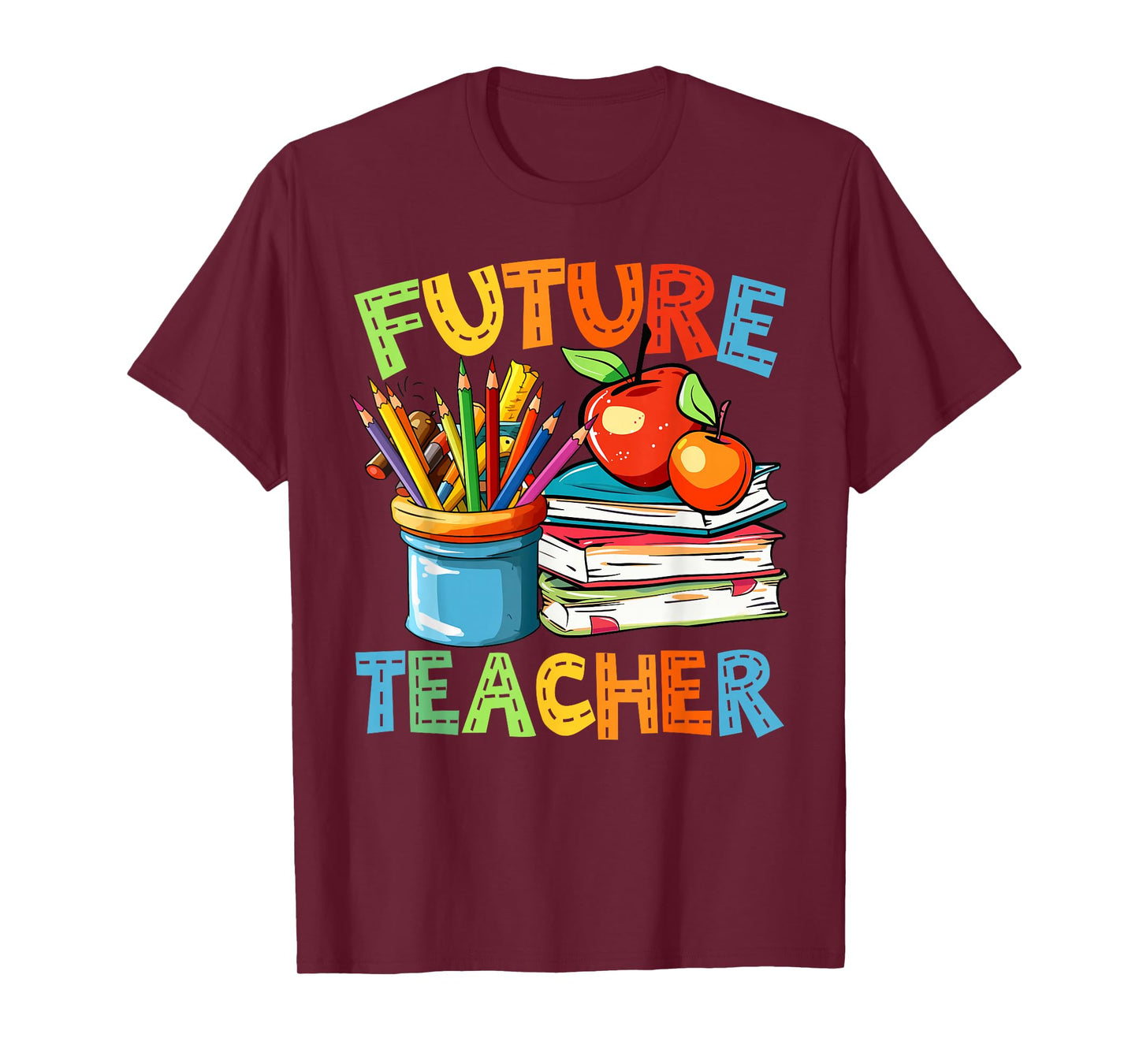 Future Teacher Costume For Kids Back To School Boy Girl T-Shirt