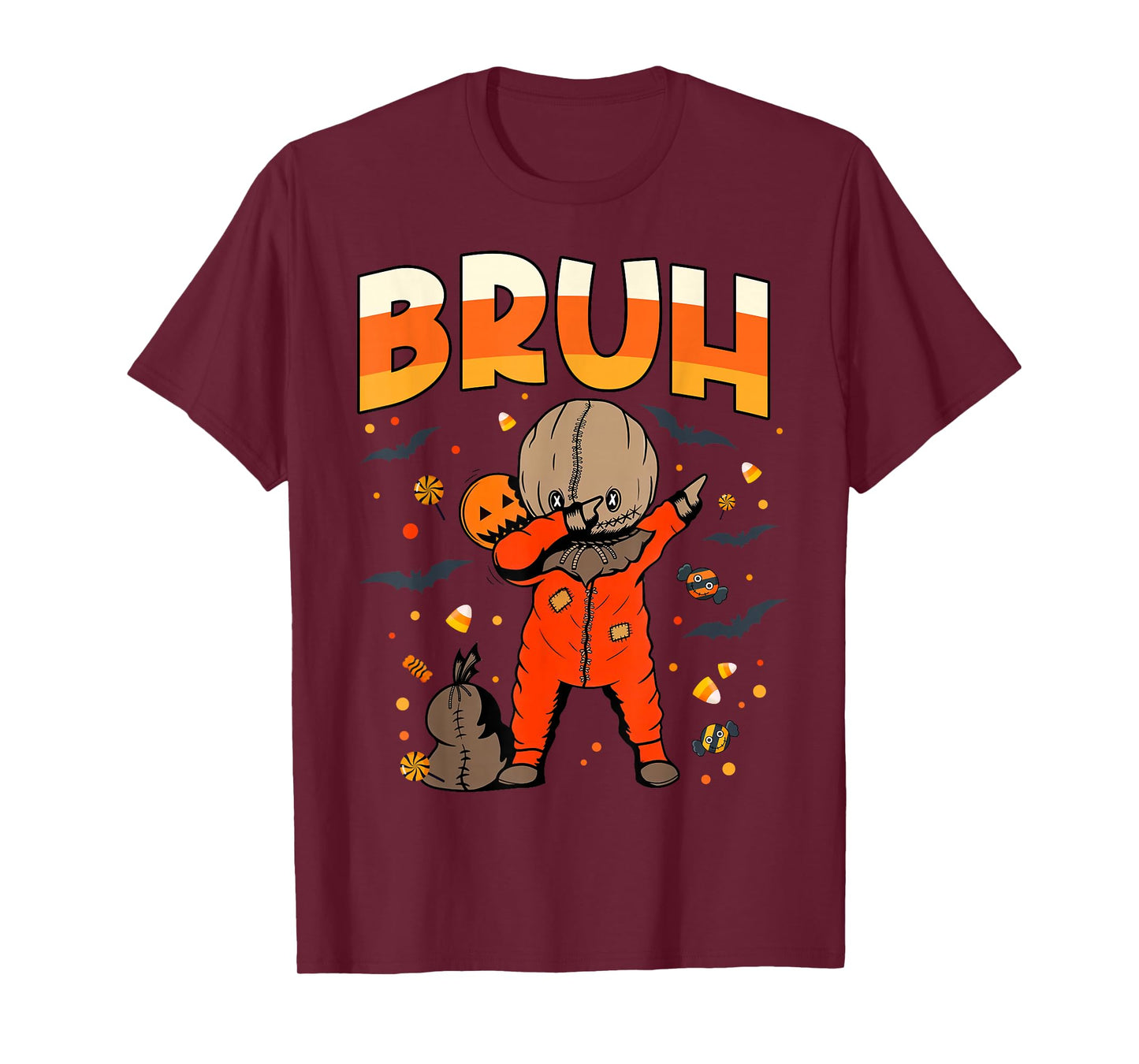 Cute Sam Dabbing Funny Bruh Halloween Costume 2025 T-Shirt