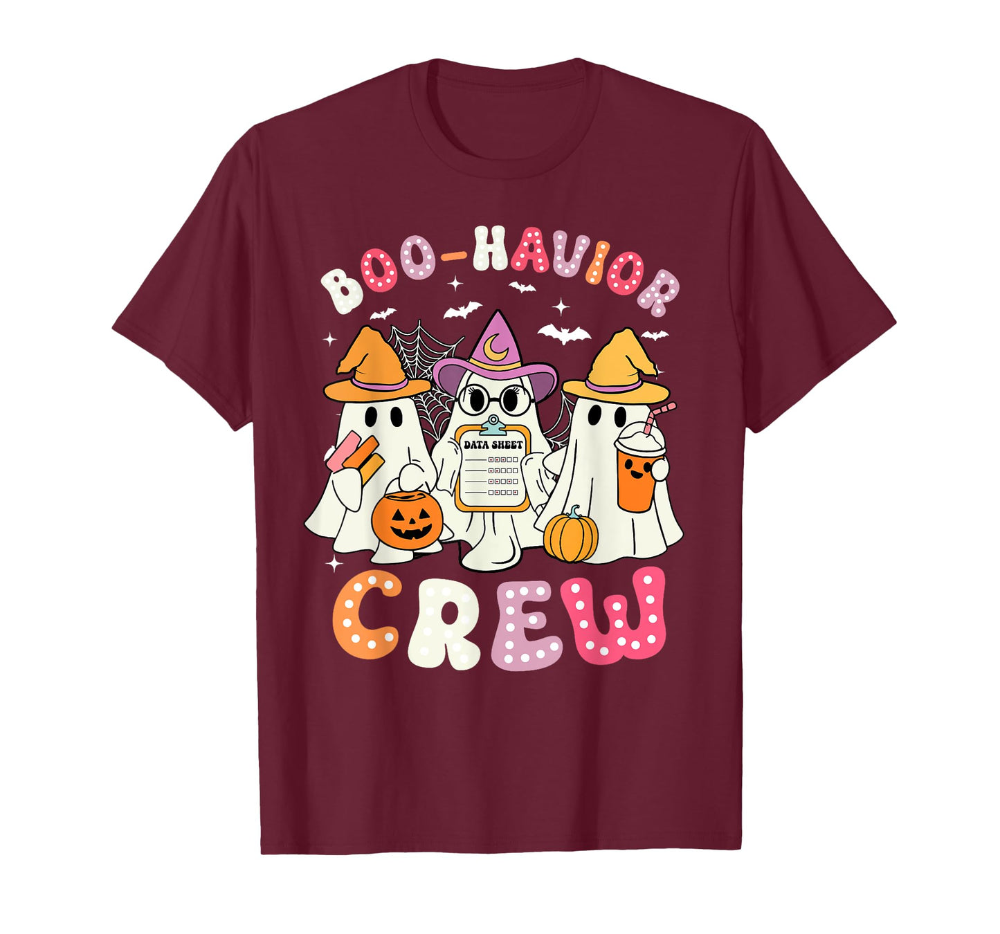 Boo Havior Crew Behavior Analyst Halloween ABA RBT T-Shirt