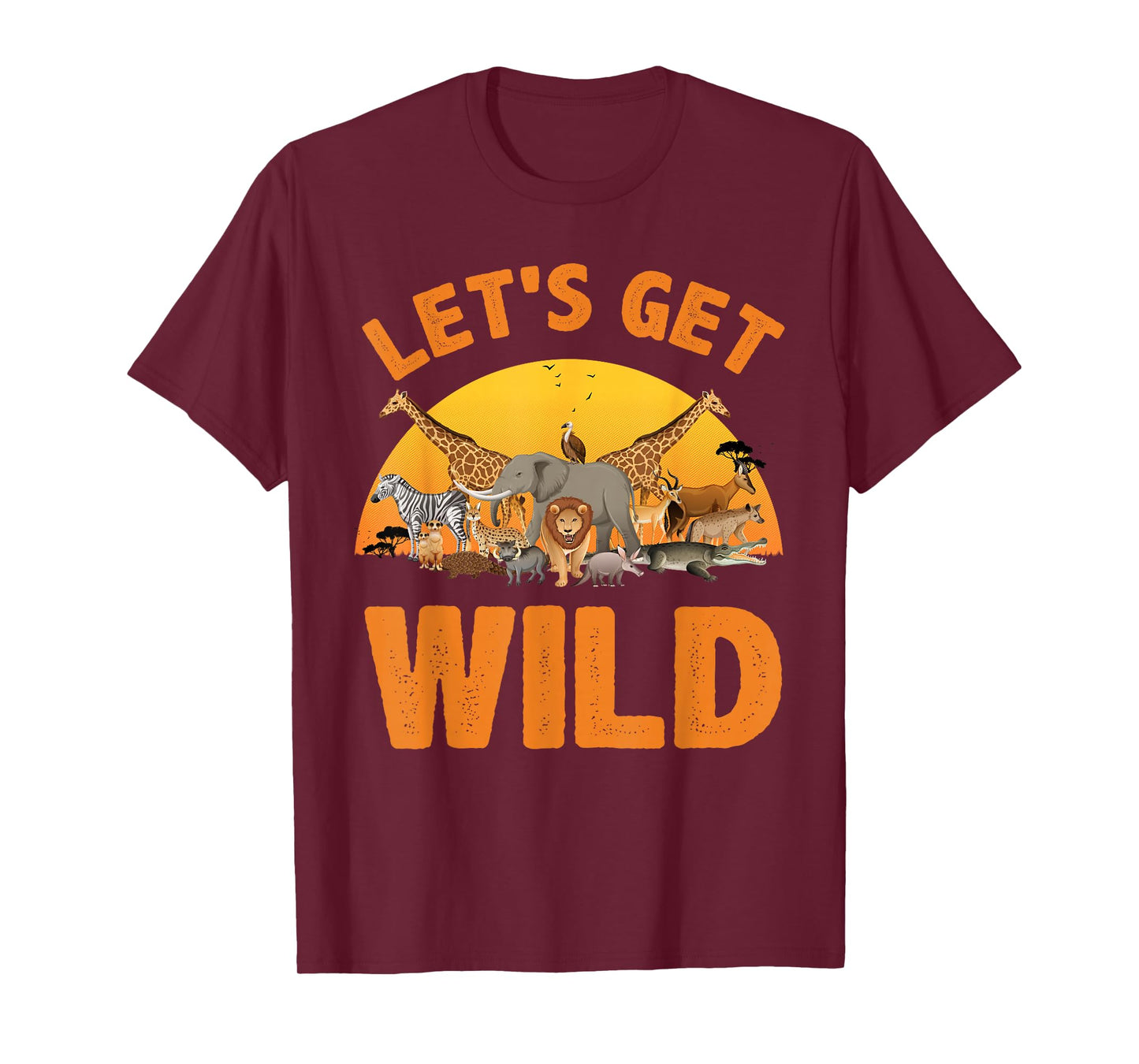 Funny Safari Costume For Kids Men Women Africa Safari Lover T-Shirt