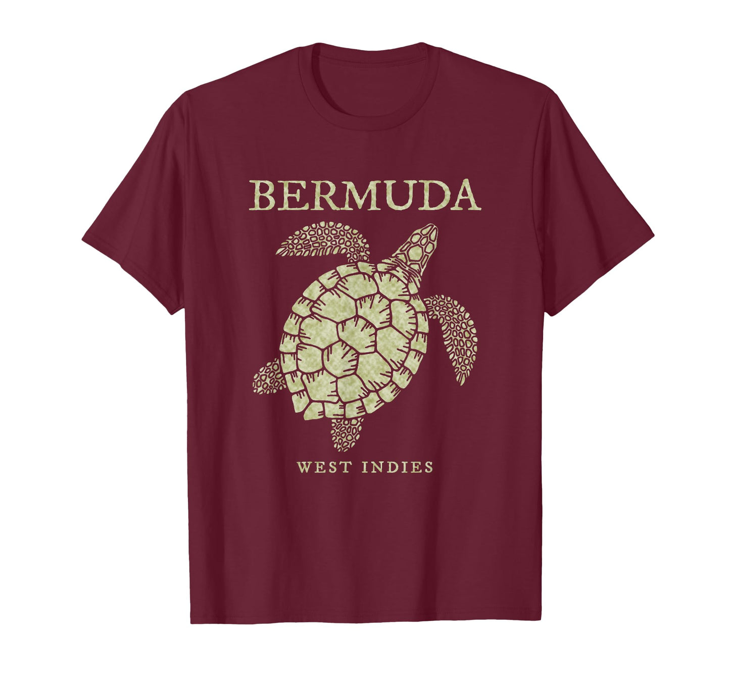 Bermuda Sea Turtle Girls Boys Toddler Souvenir Mens Womens T-Shirt