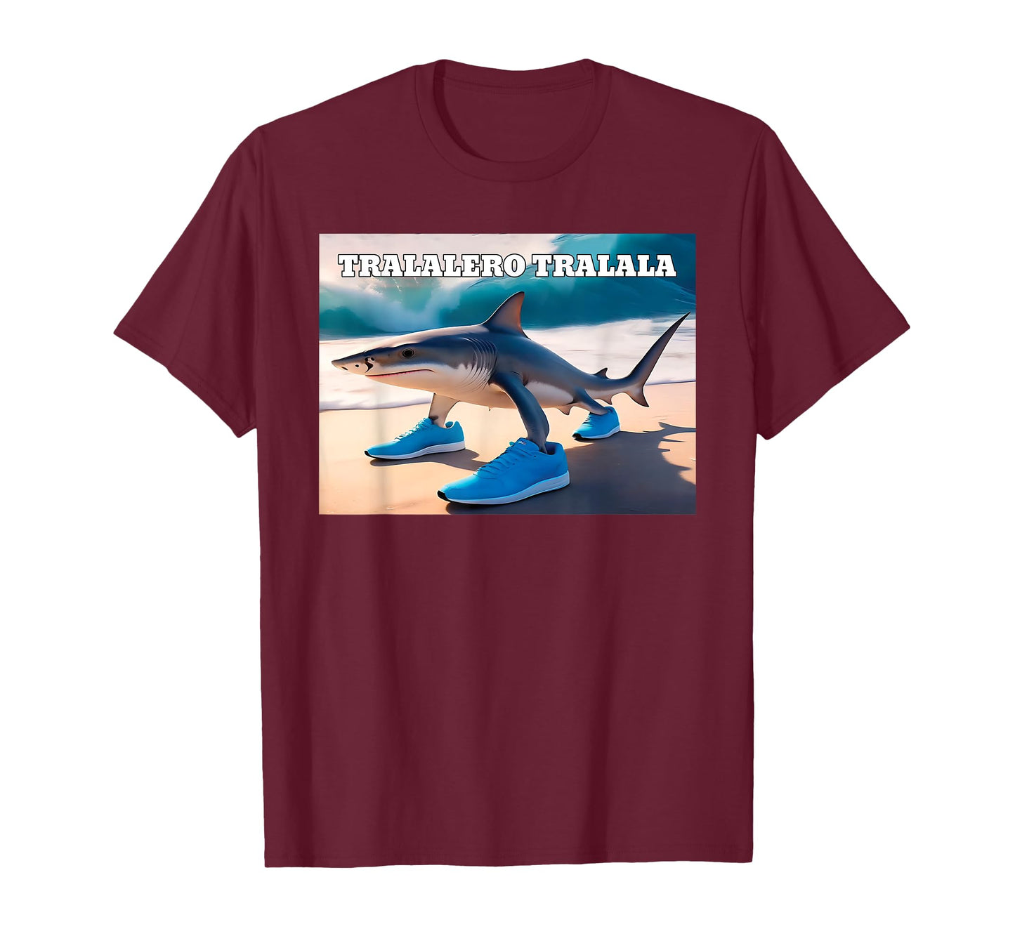 Tralalero Tralala Funny Shark Meme T-Shirt