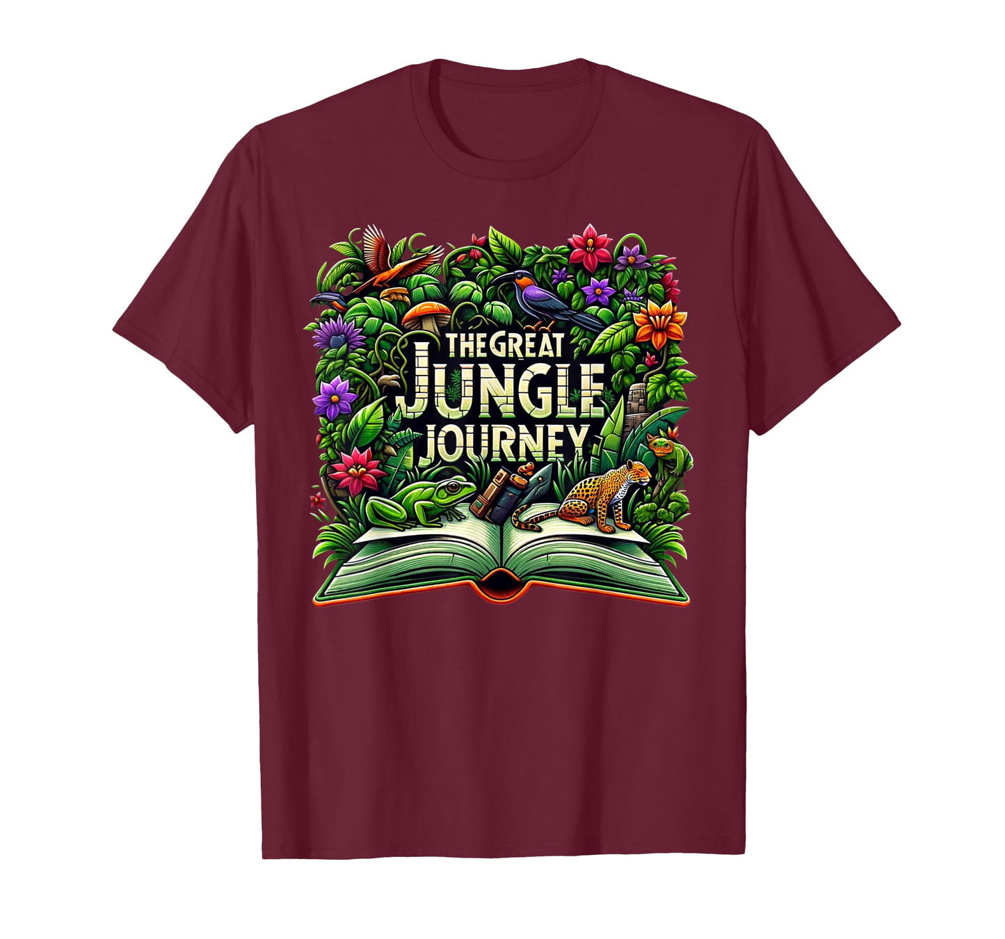 Jungle Journey VBS 2024 Vacation Bible School Summer Camp T-Shirt for Men Women Girls Kids