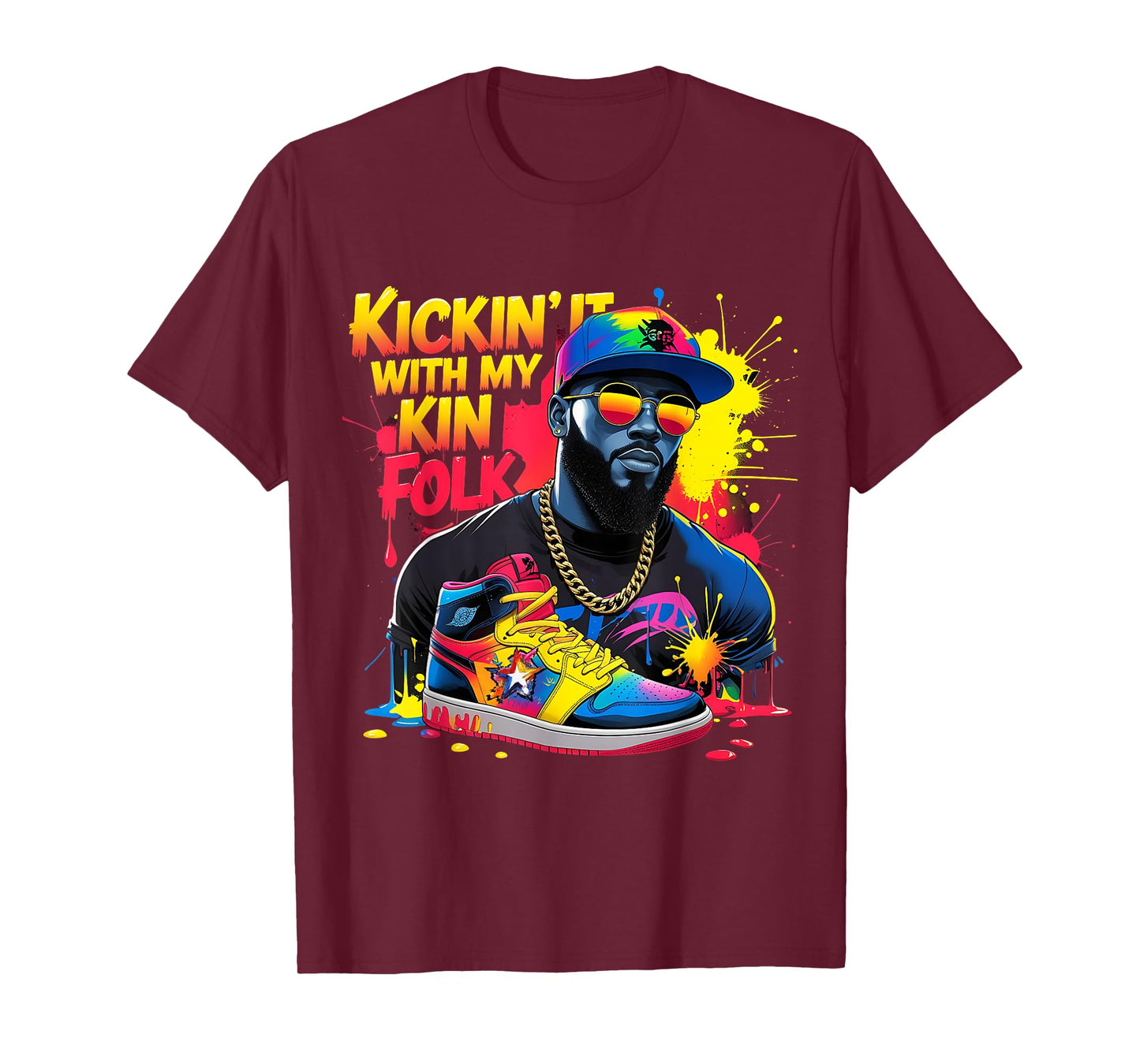 Kickin It with My Kinfolk Family Reunion Sneakers T-Shirt