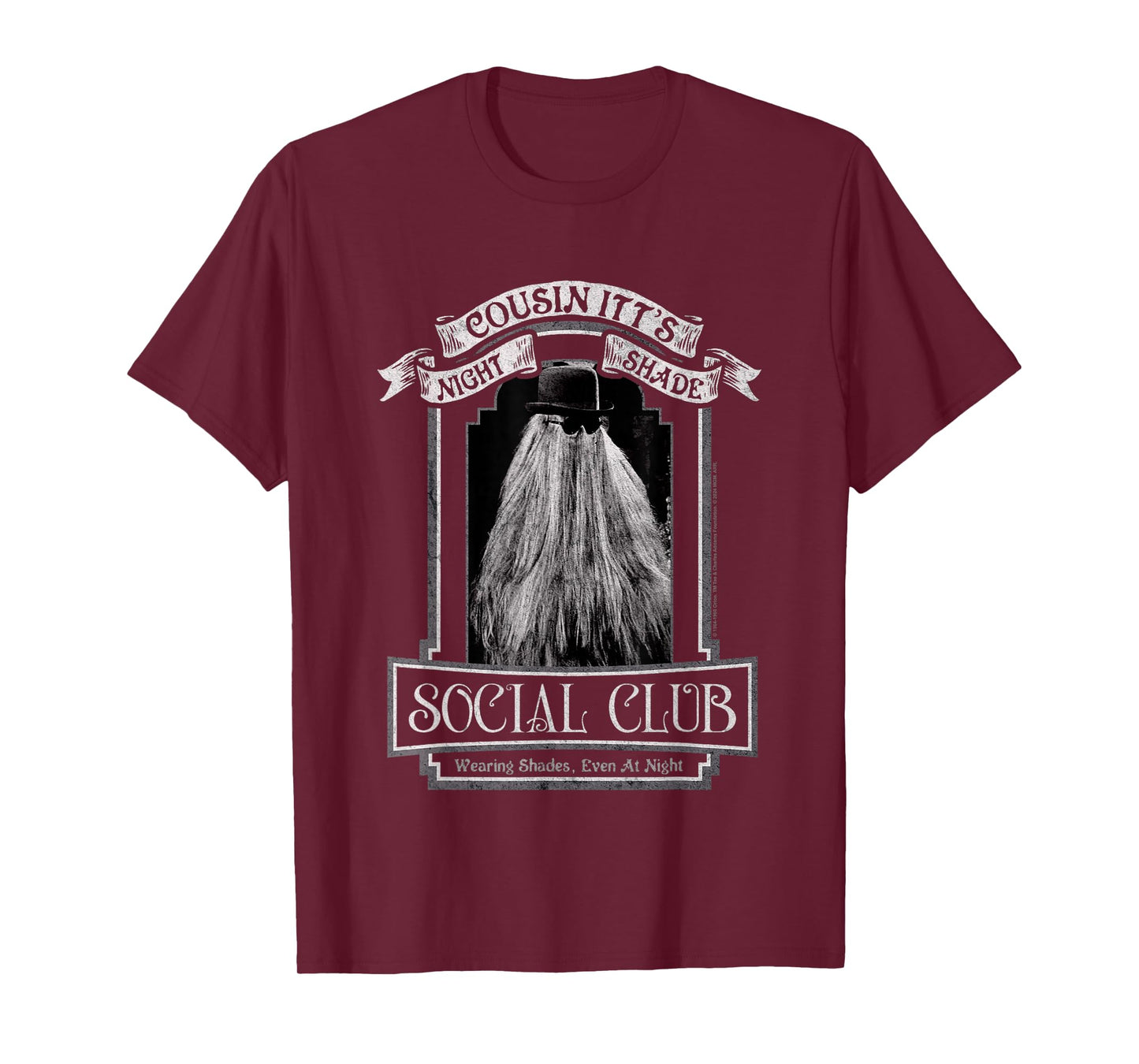 The Addams Family Cousin Itt's Night Shade Social Club T-Shirt
