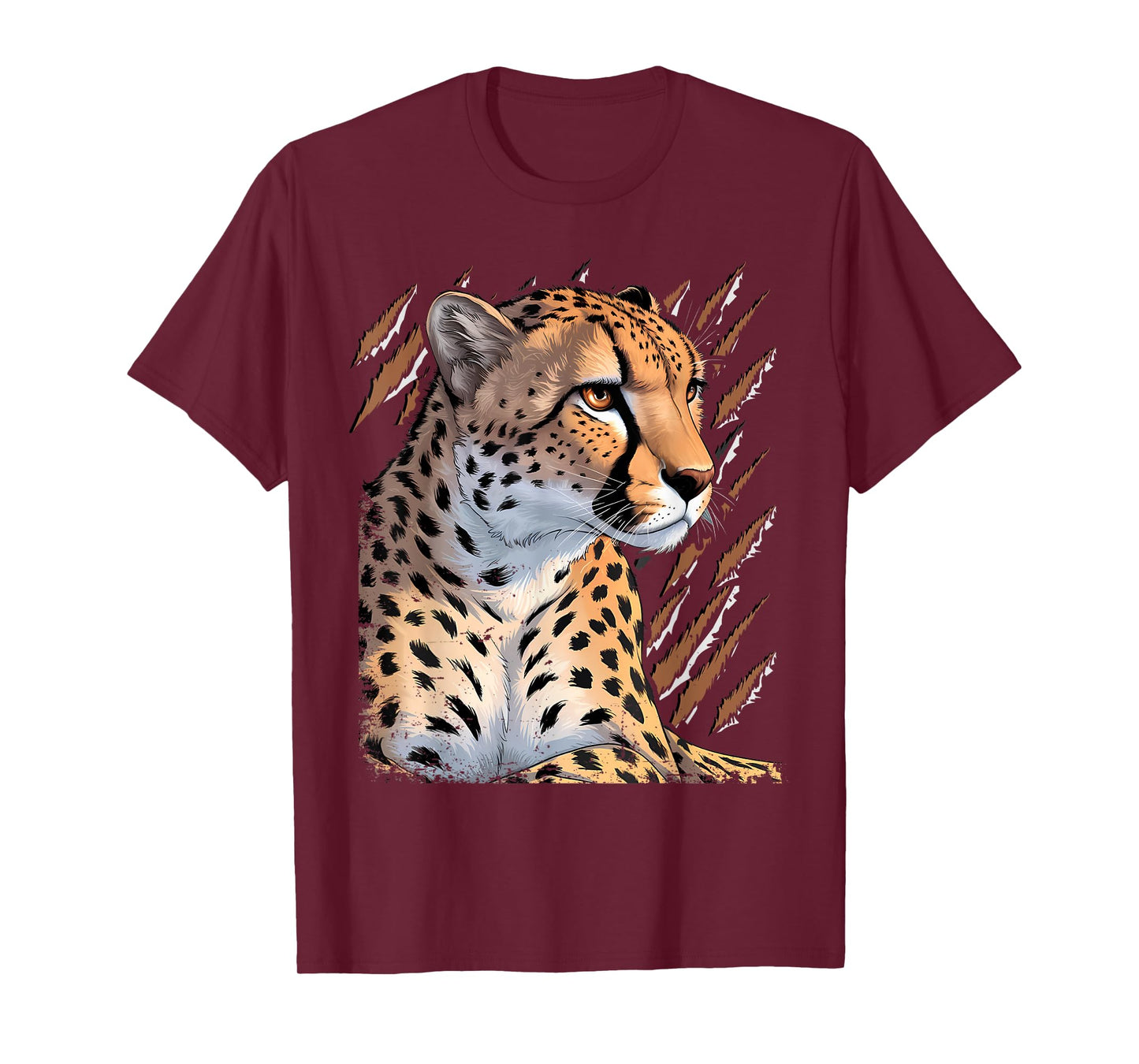 Leopard Cheetah Tiger Leopard Face Lion Cat T-Shirt