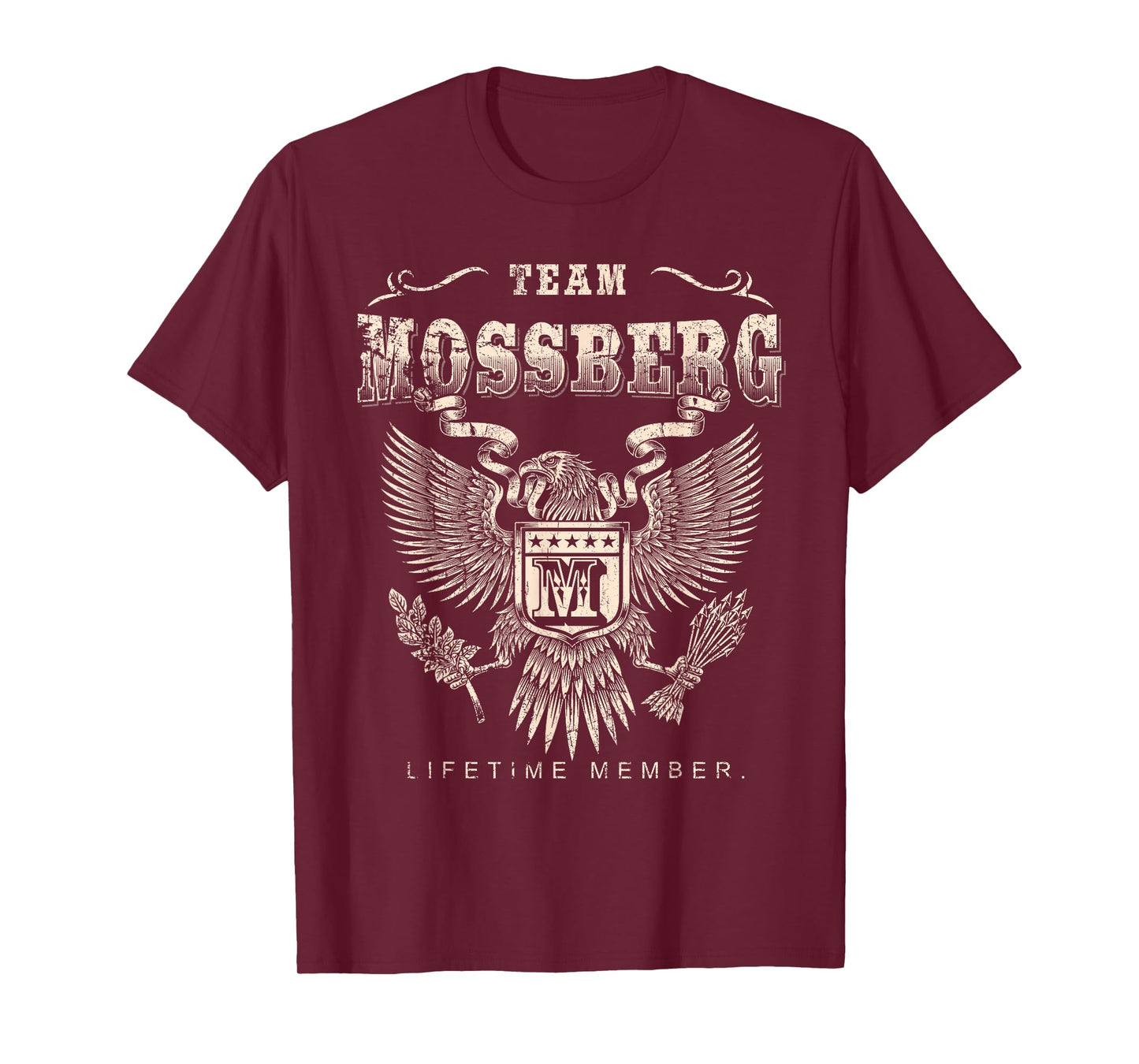 Team Mossberg Lifetime Member - Mossberg Name T-Shirt