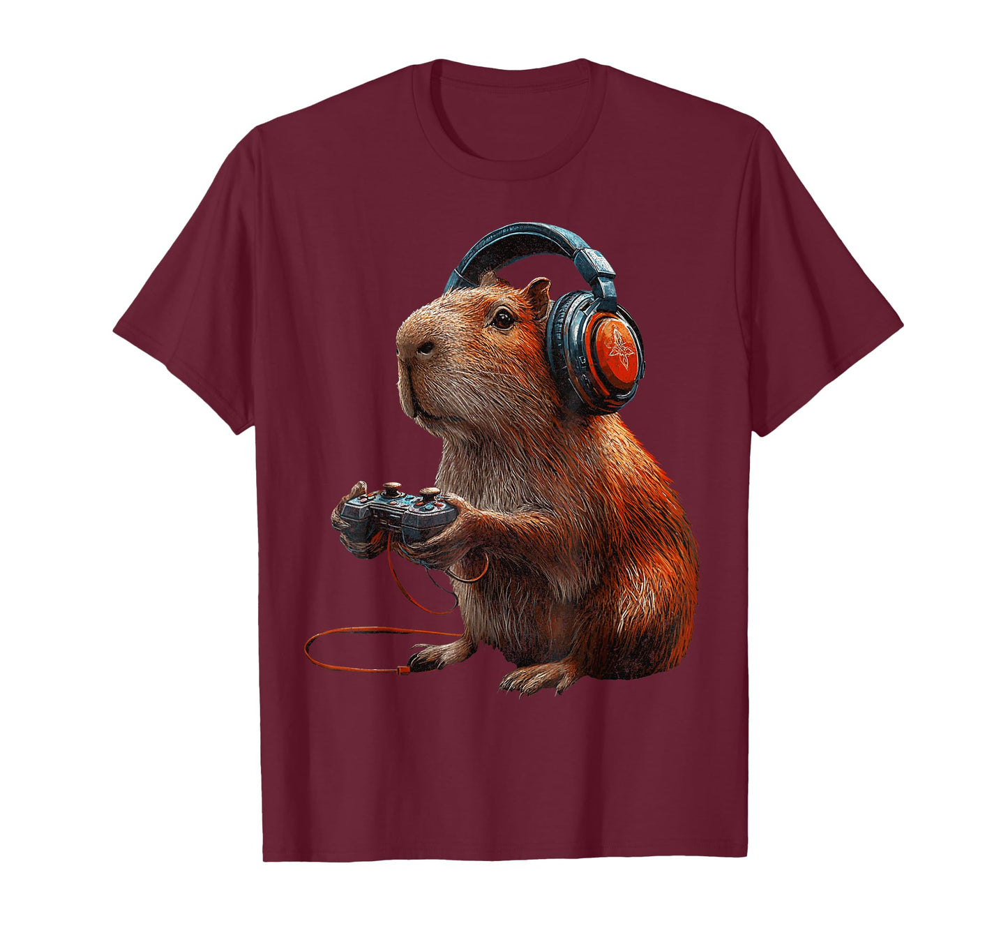 Funny Graphic Capybara Video Games for Gamer T-Shirt