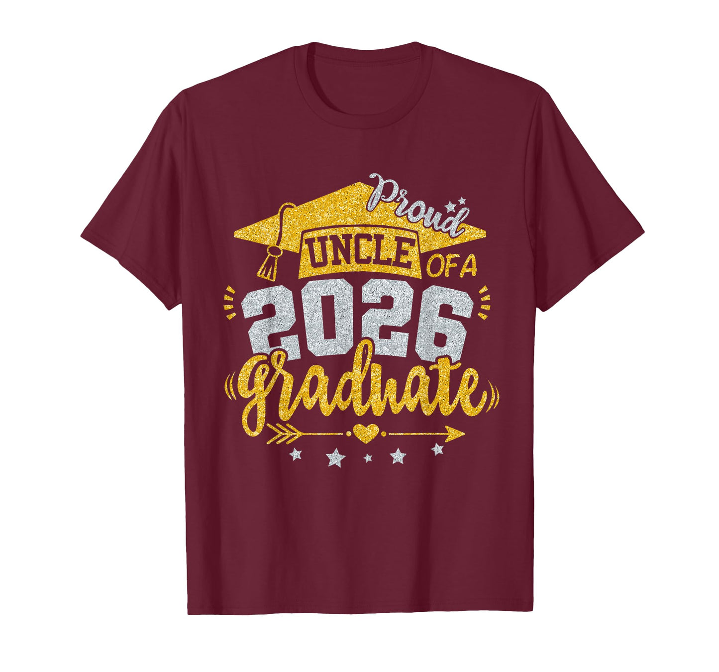Proud Abuela Of A Uncle Graduate Grad Senior Graduation T-Shirt