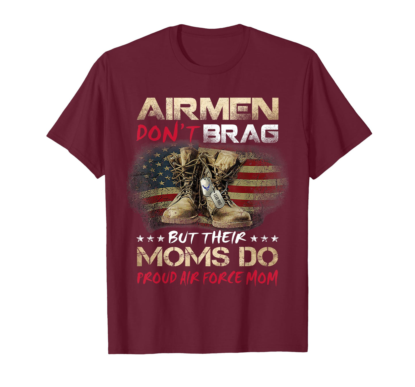 My Favorite Airman Calls Me Mom Proud Air Force Gift T-Shirt
