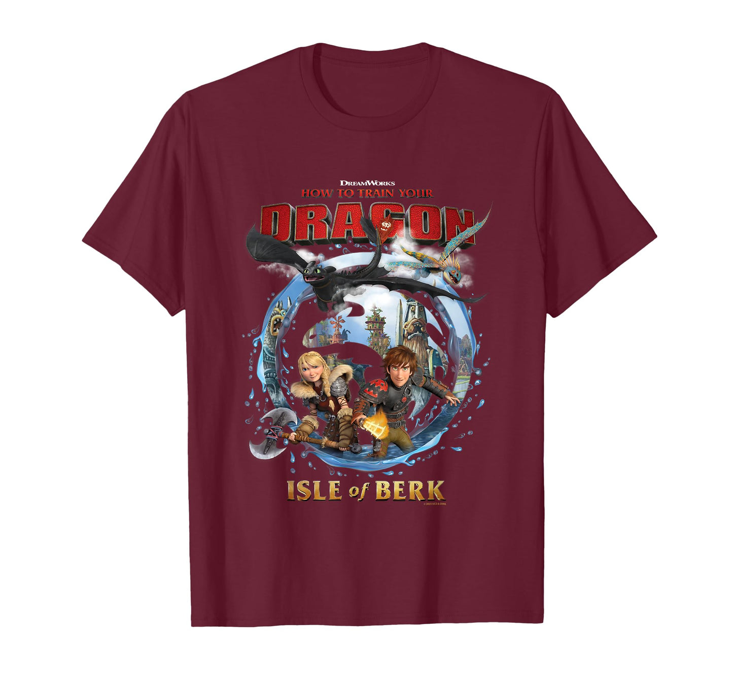 Universal Epic Universe Isle of Berk Dragons Portal Opening T-Shirt
