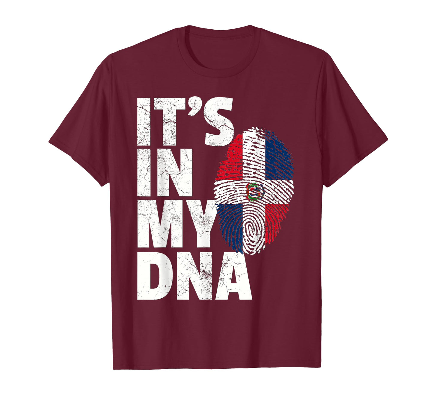 IT'S IN MY DNA Dominican Republic Flag Men Women Gift T-Shirt
