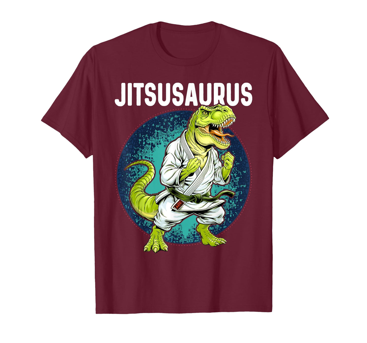 Jitsusaurus Funny Jiu-Jitsu Brazillian Ju Jitsu Bjj Boys Kid T-Shirt