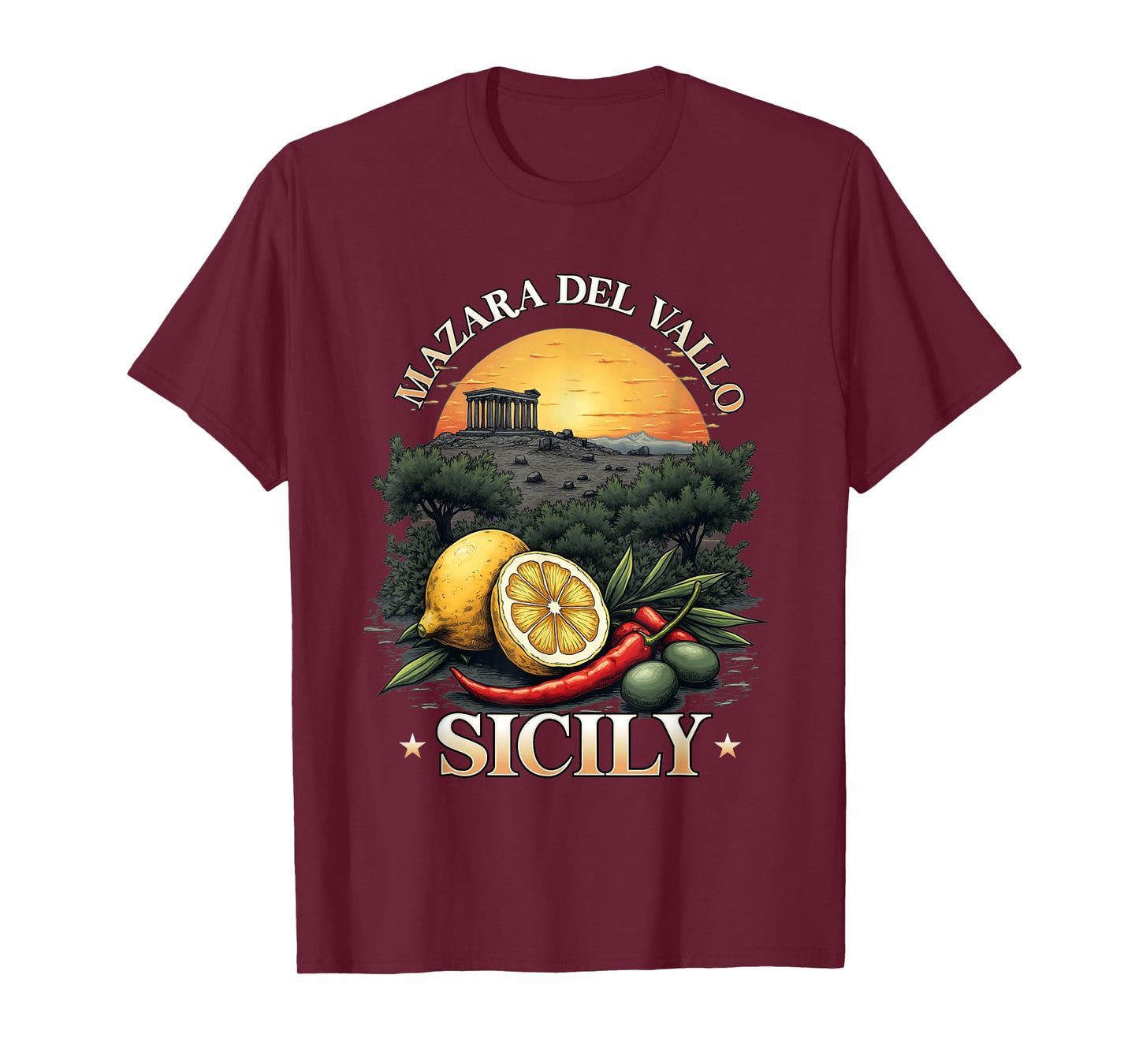 Mazara Del Vallo Sicily Italy Travel Souvenir T-Shirt