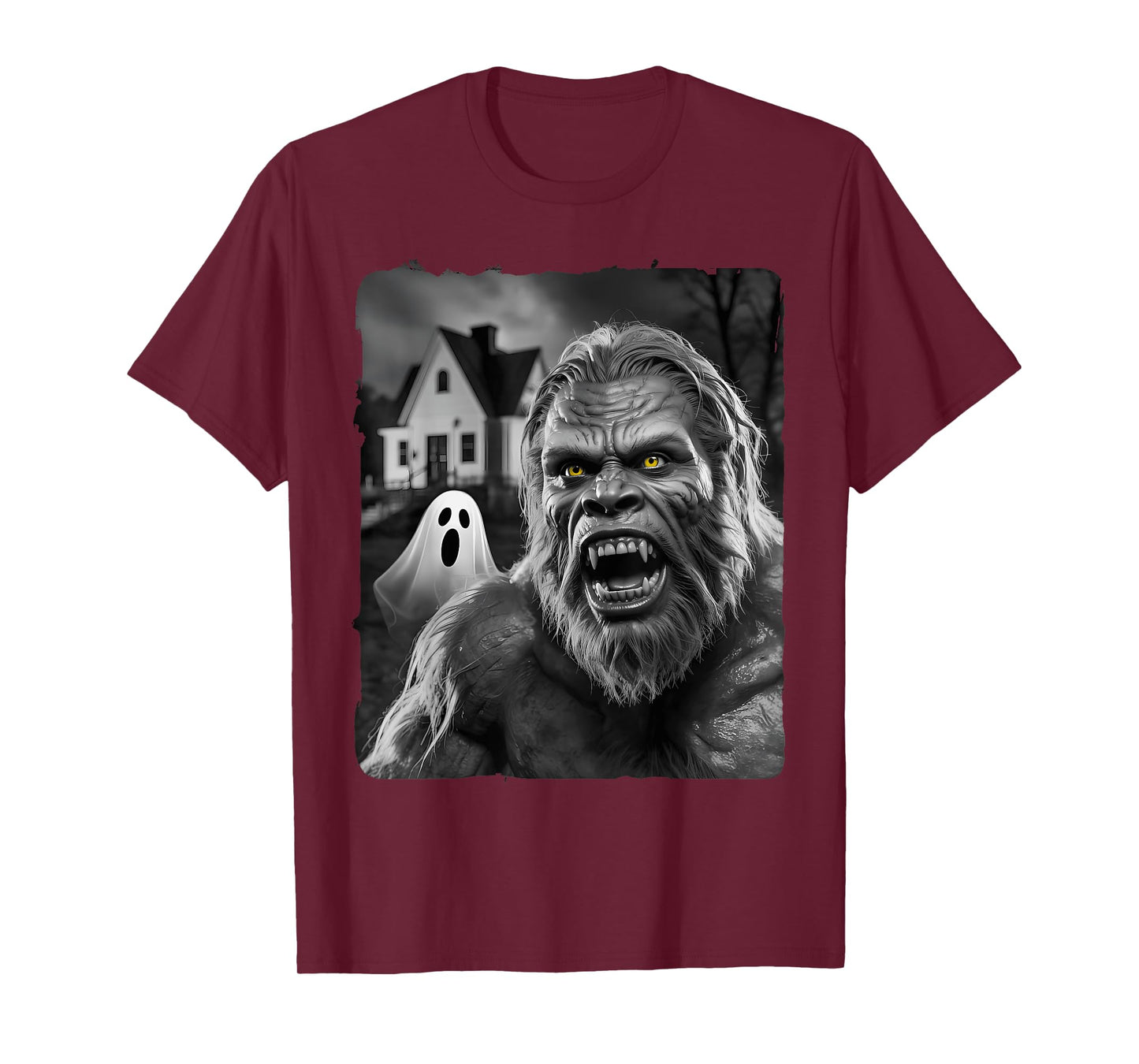 Funny Bigfoot Sasquatch Halloween Costume for Boys Kids Men T-Shirt