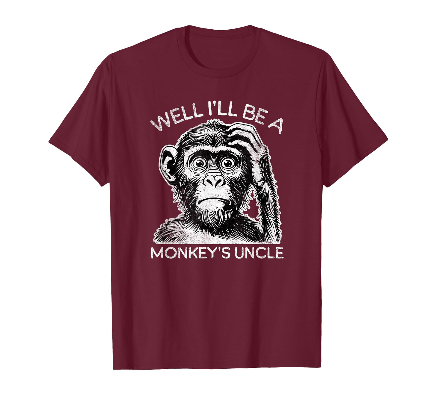 Well I'll Be a Monkey's Uncle Funny Teacher and Student T-Shirt