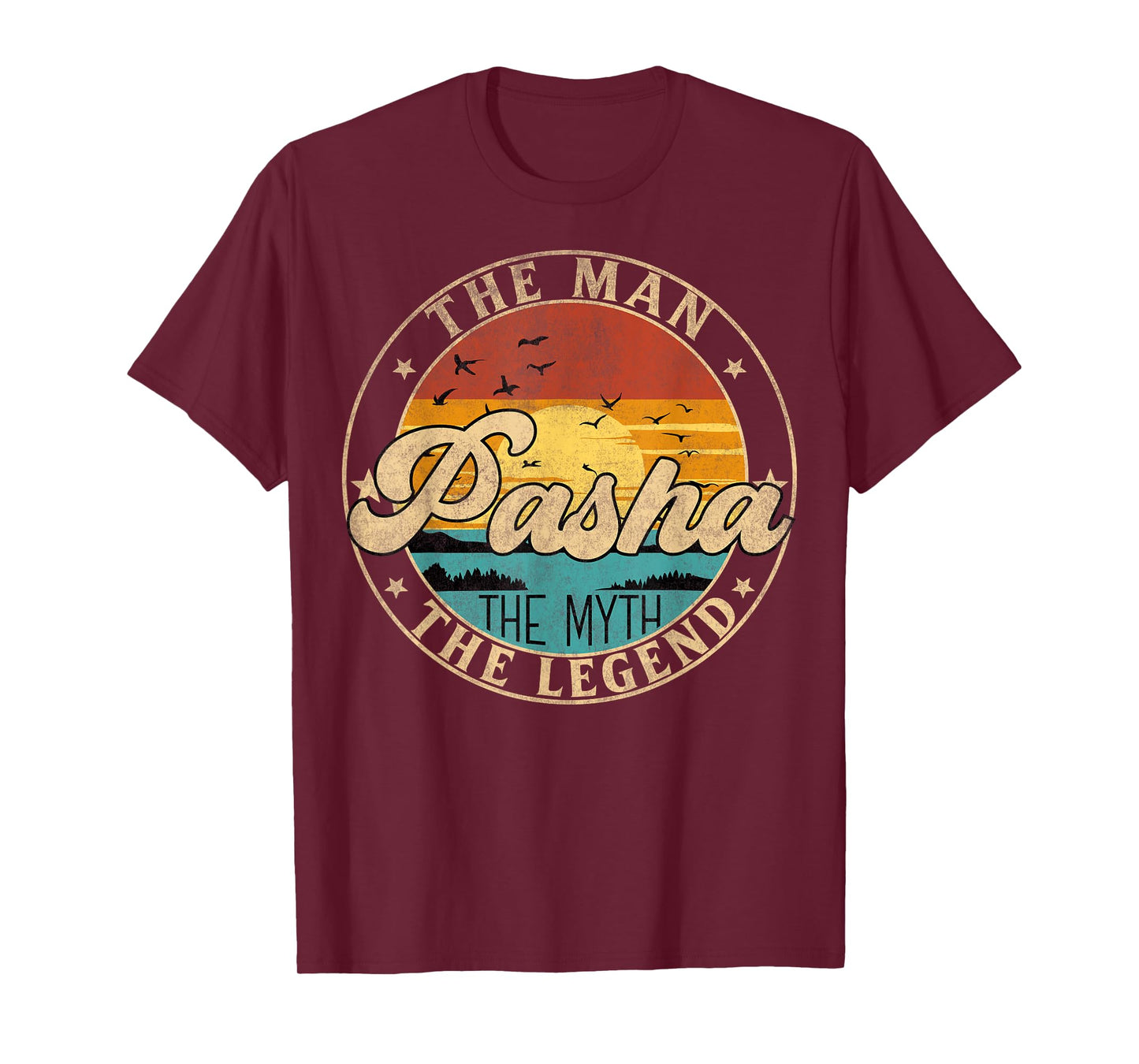 PASHA The Man The Myth The Legend First Name T-Shirt