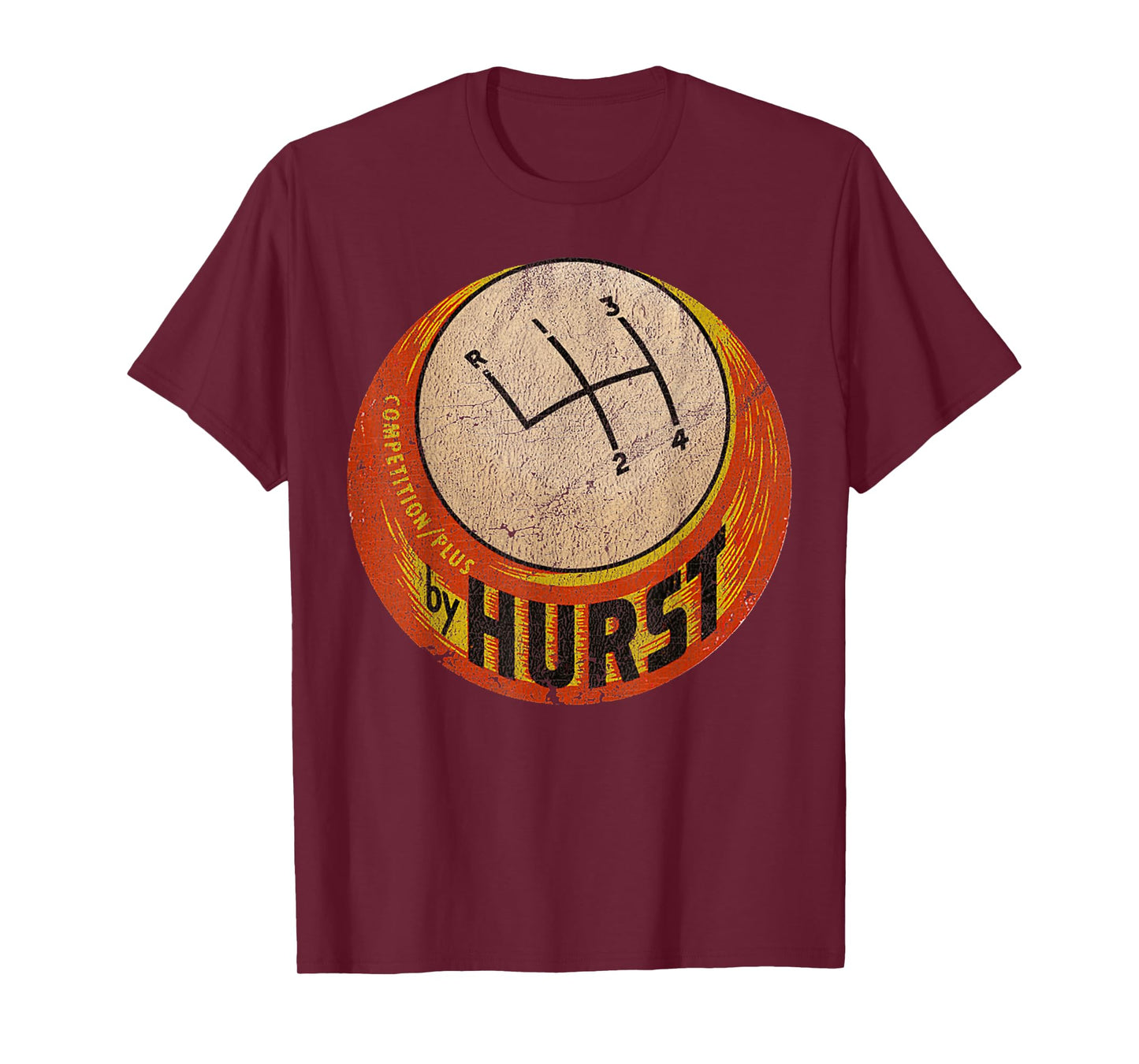 Retro Car Vintage Hurst Funny Auto Racing Mechanic T-Shirt