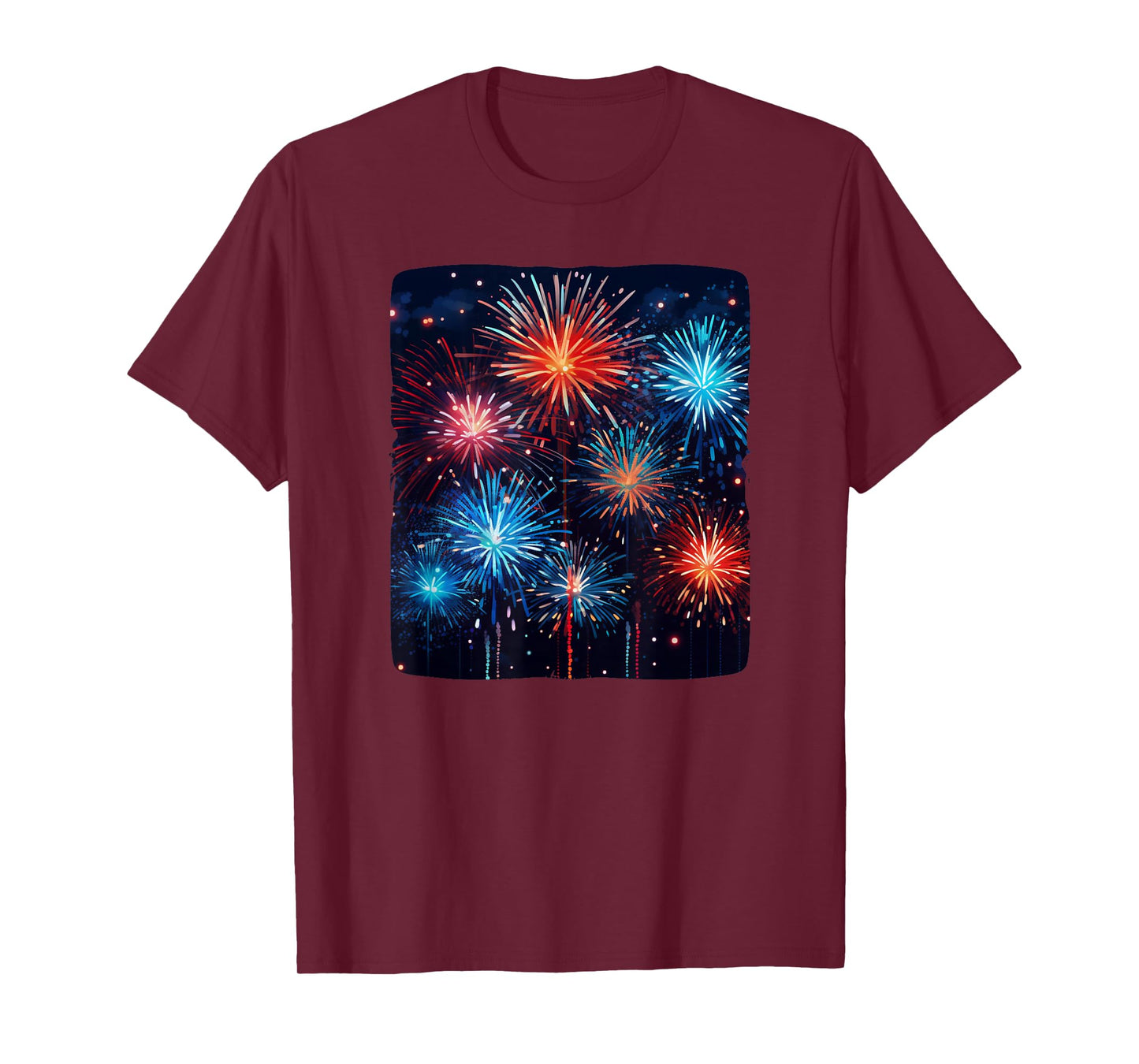 Colorful fireworks costume for boys and girls T-Shirt