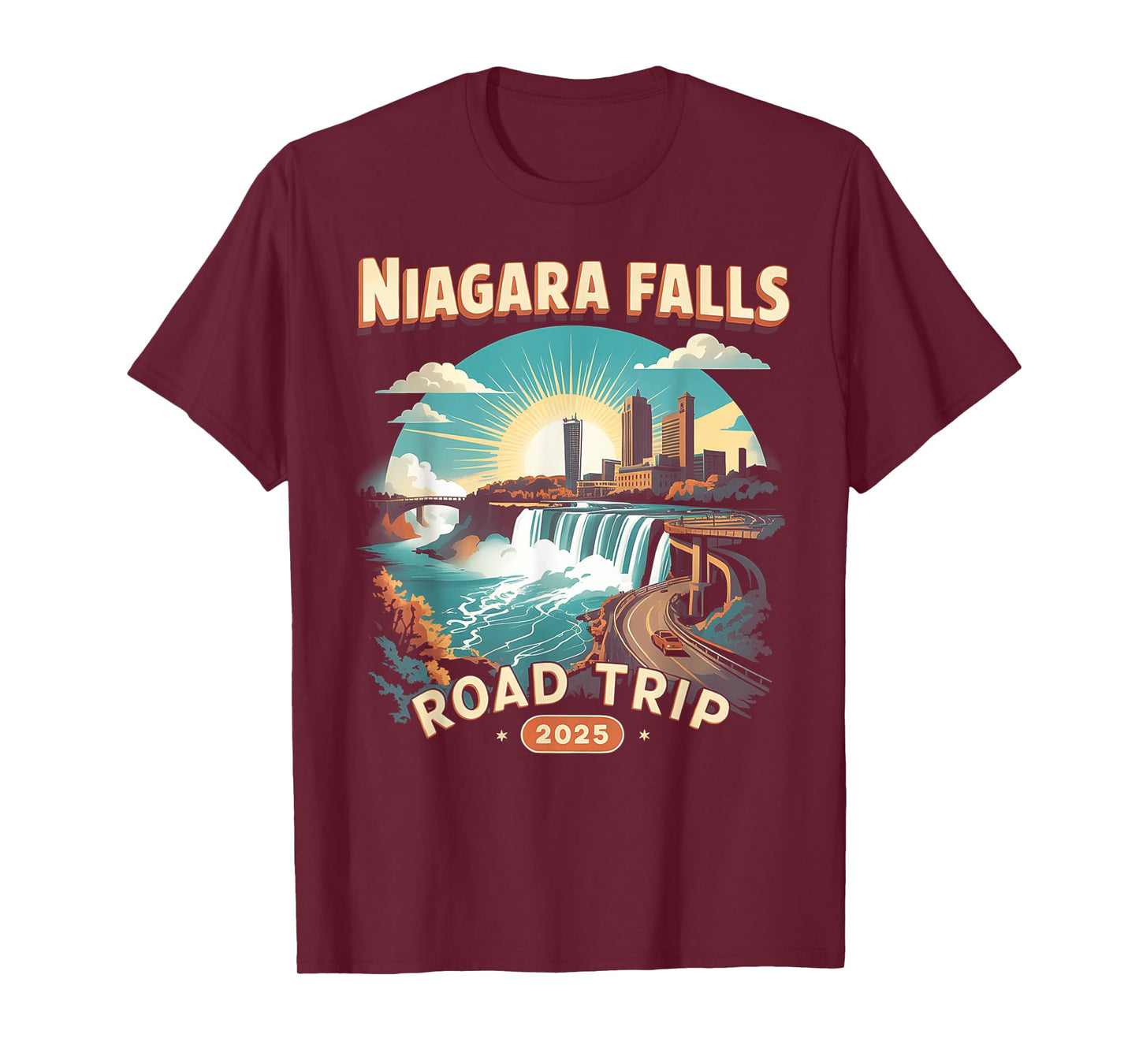 Niagara Falls Road Trip Family Vacation Trip Men Woman T-Shirt