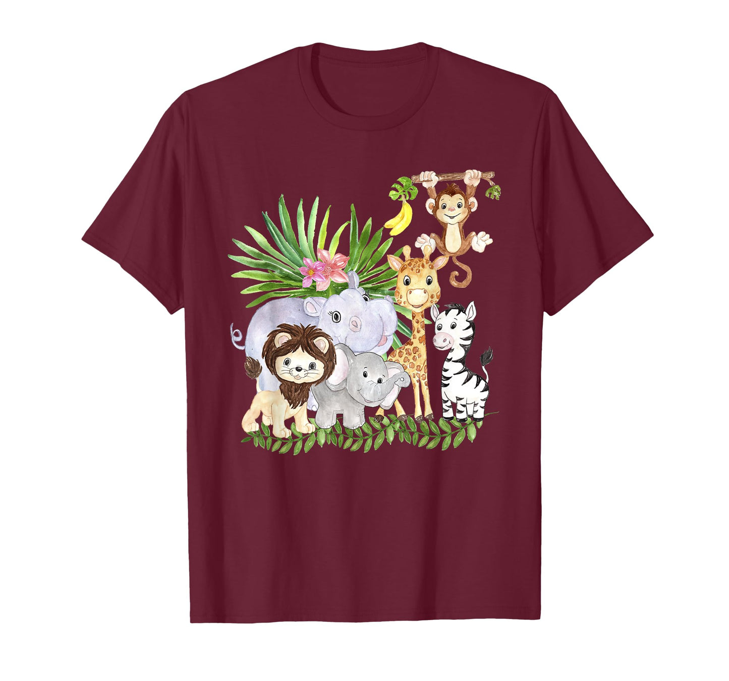 Zoo Animals Wildlife Birthday Party A Day At The Zoo Safari T-Shirt