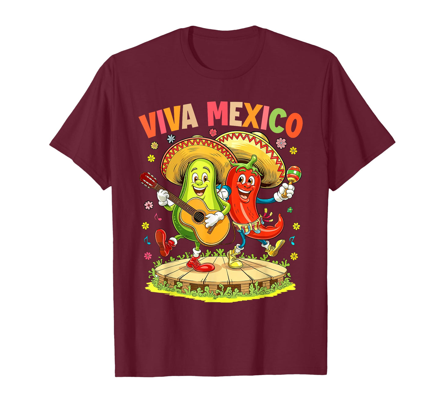 Viva Mexico Mexican Independence Day Kids Dance Mexican T-Shirt