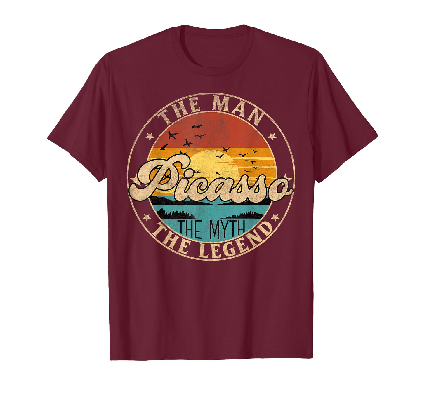 PICASSO The Man The Myth The Legend First Name T-Shirt