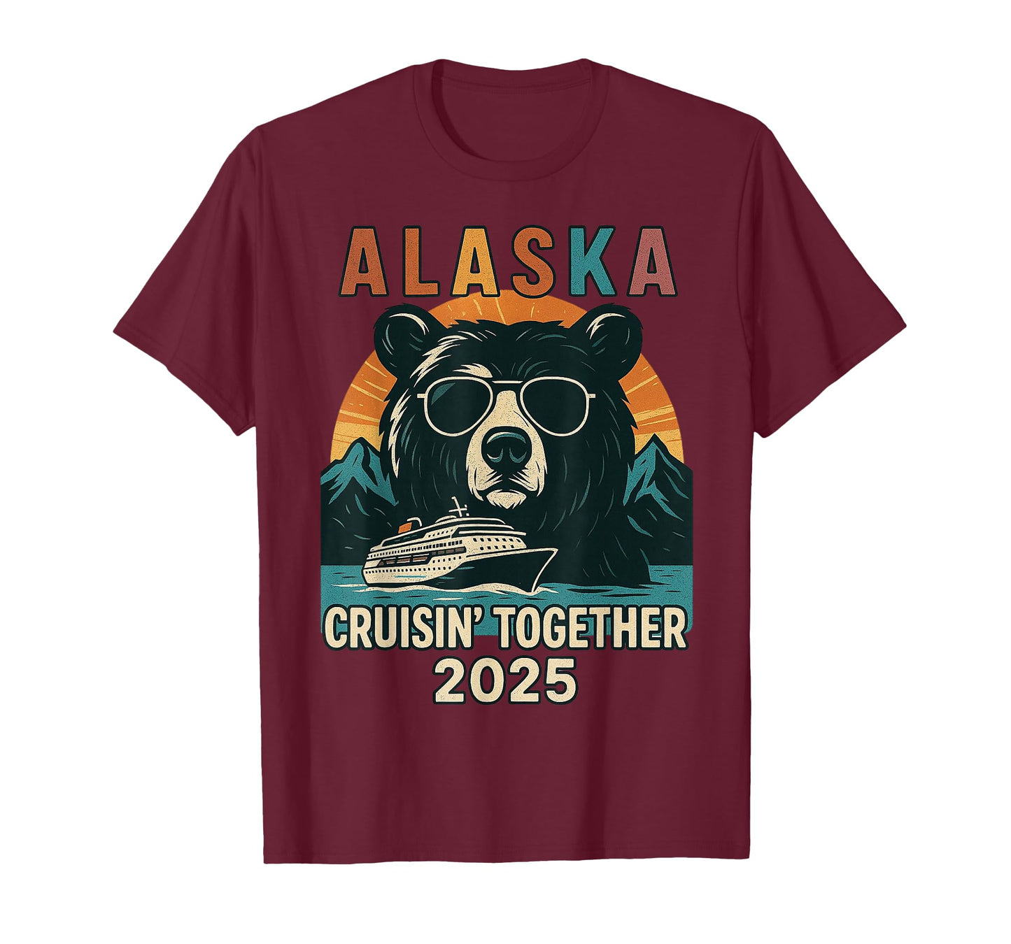 Matching Family Friends and Group Alaska Cruise 2025 T-Shirt