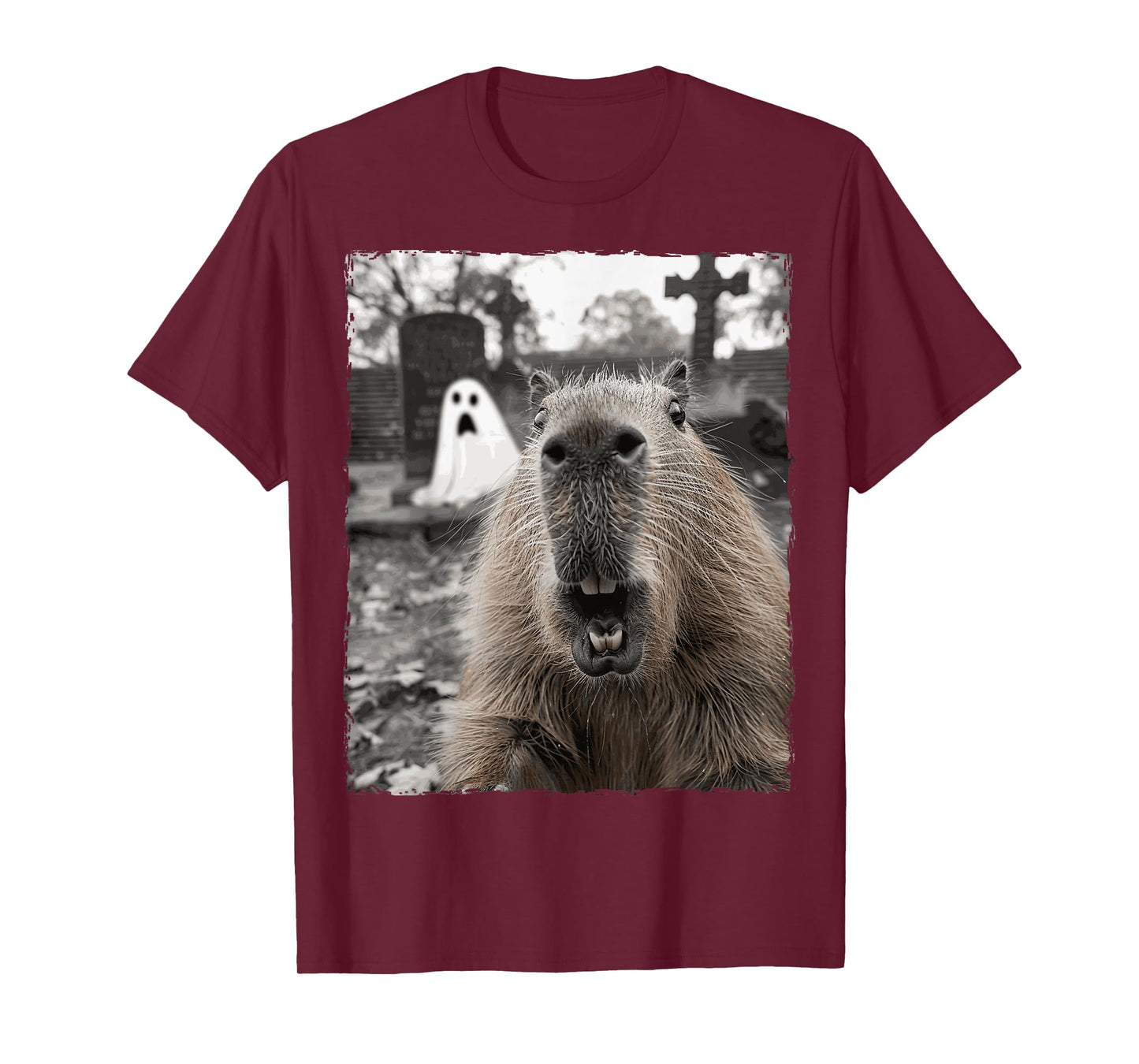 Funny Capybara Halloween Costume T-Shirt