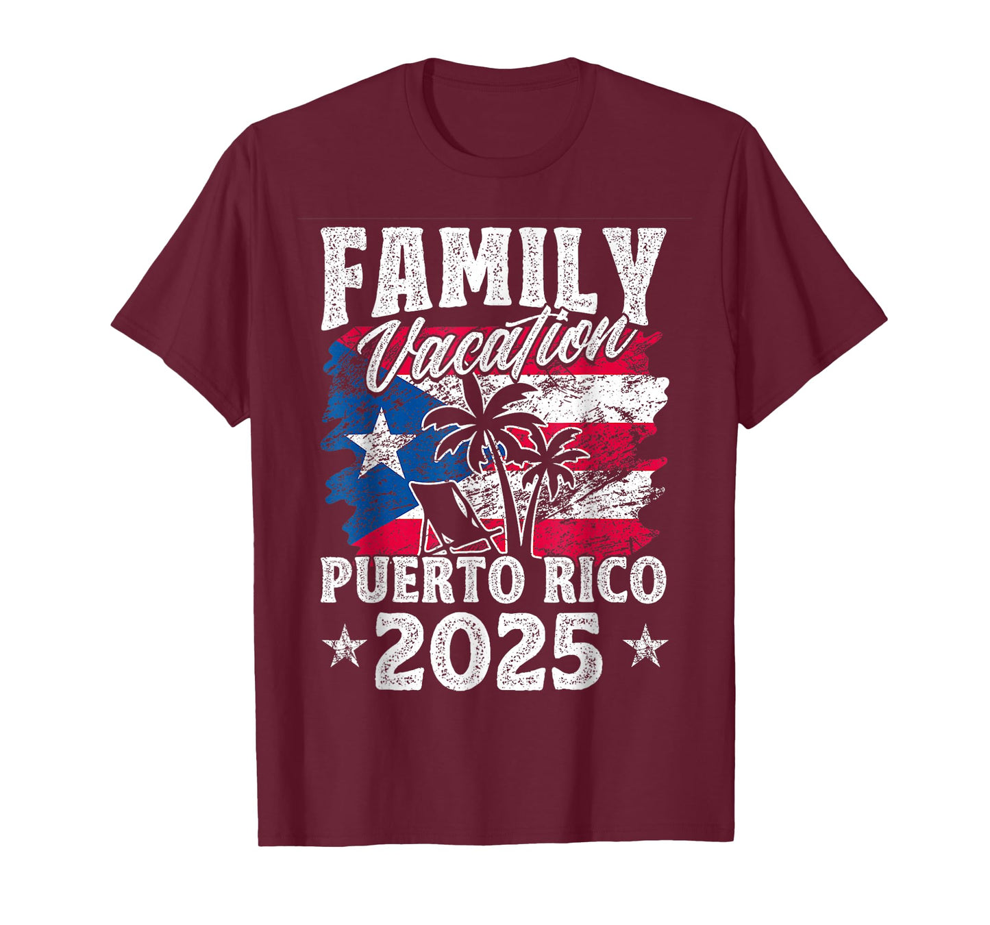 Family Vacation Puerto Rico 2025 Beach Summer Vacation T-Shirt