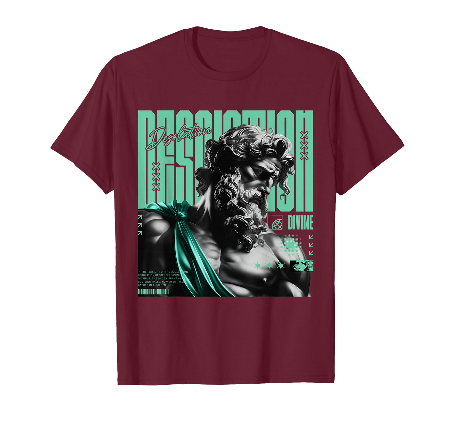 Desolation Retro Green Glow 1s Matching Tee For Men Women T-Shirt