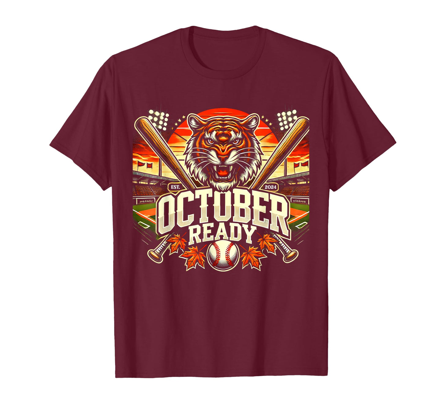 October Ready Funny Shirt For Ready Tiger T-Shirt