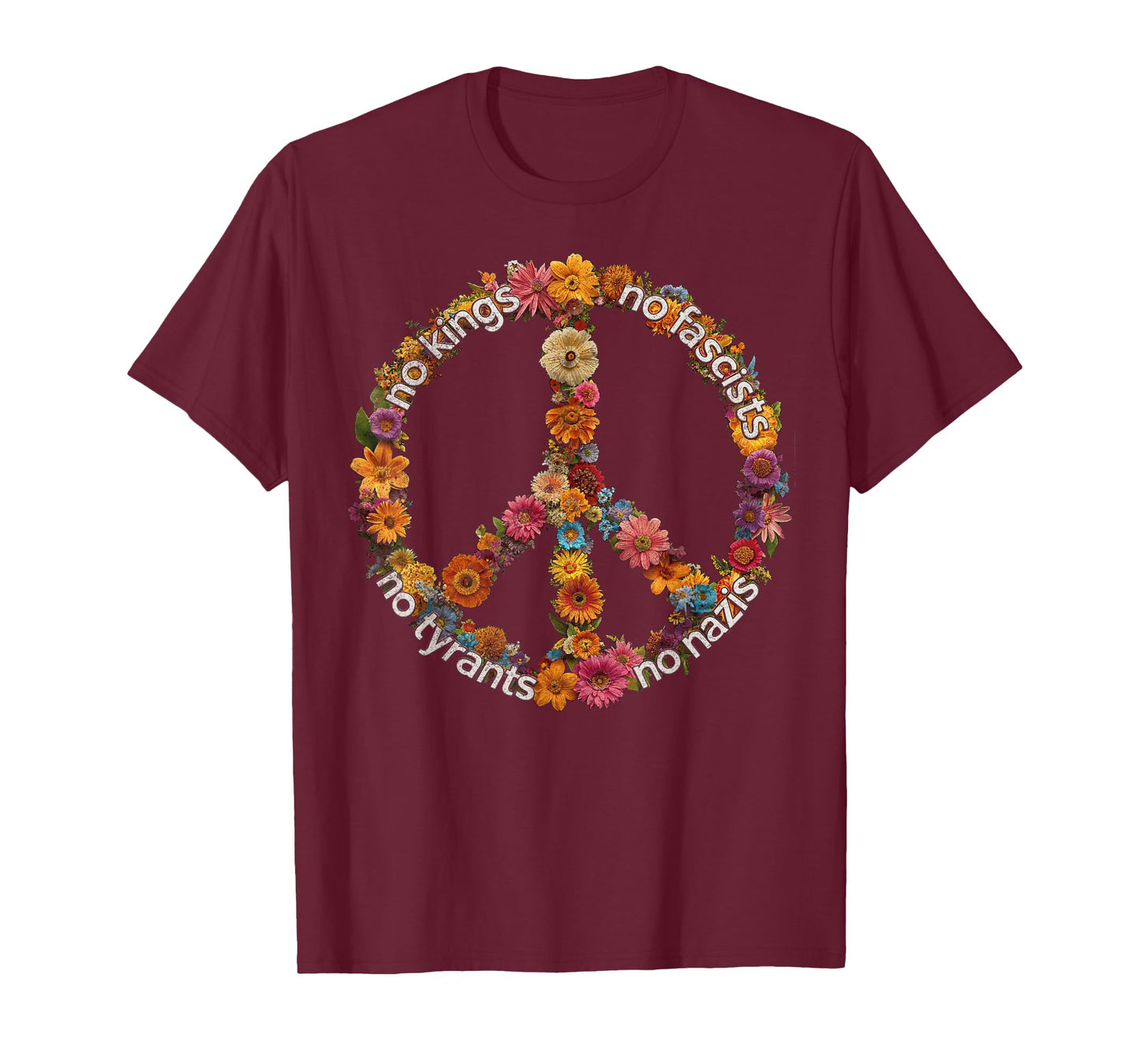 No Kings No Fascists No Tyrants No Nazis T-Shirt